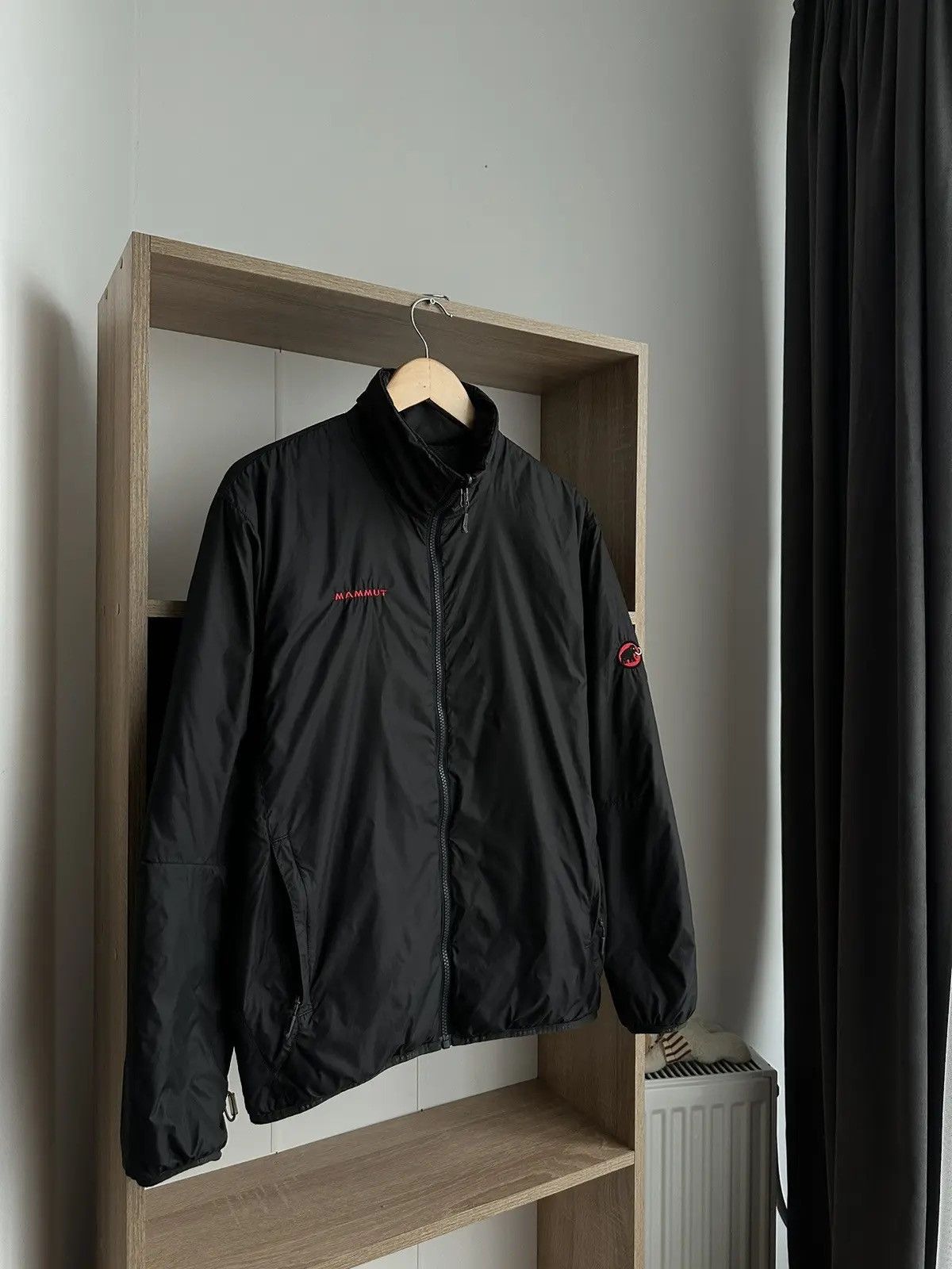 Mammut × Vintage Vintage Mammut Outdoor Black Big Logo Jacket Size US M / EU 48-50 / 2 - 9 Thumbnail