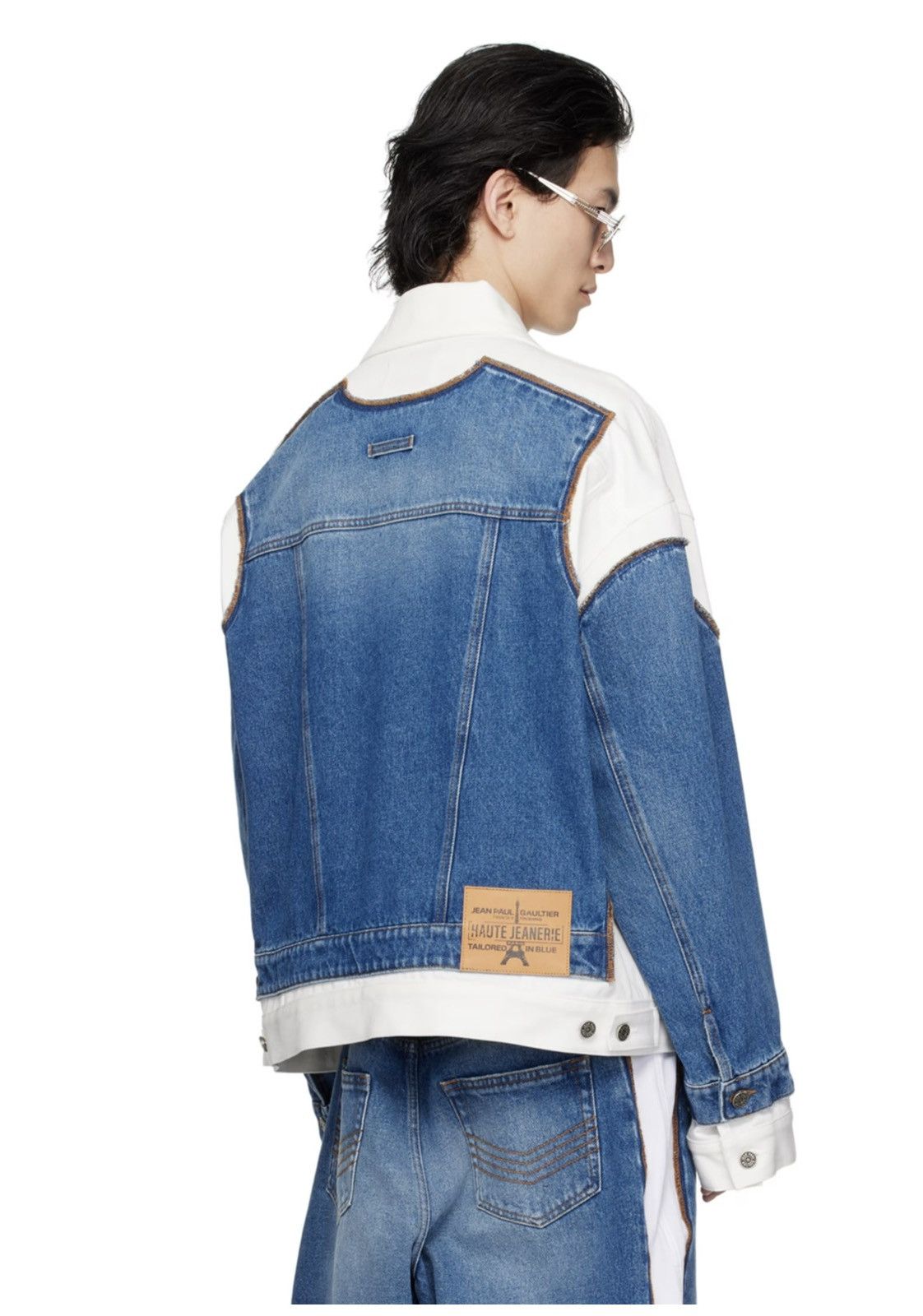 Jean Paul Gaultier The Trompe-l'œil Denim Jacket Size US S / EU 44-46 / 1 - 13 Thumbnail