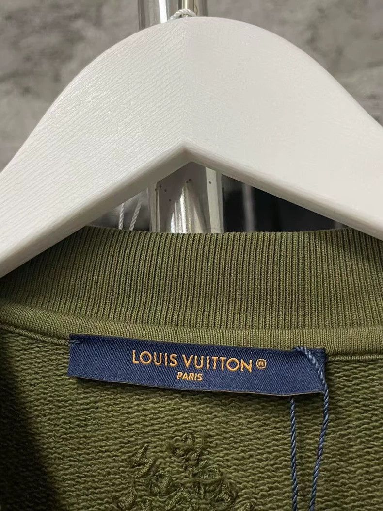 Louis Vuitton Louis Vuitton Olive Green Sweatshirt-2506 Size US XS / EU 42 / 0 - 5 Thumbnail