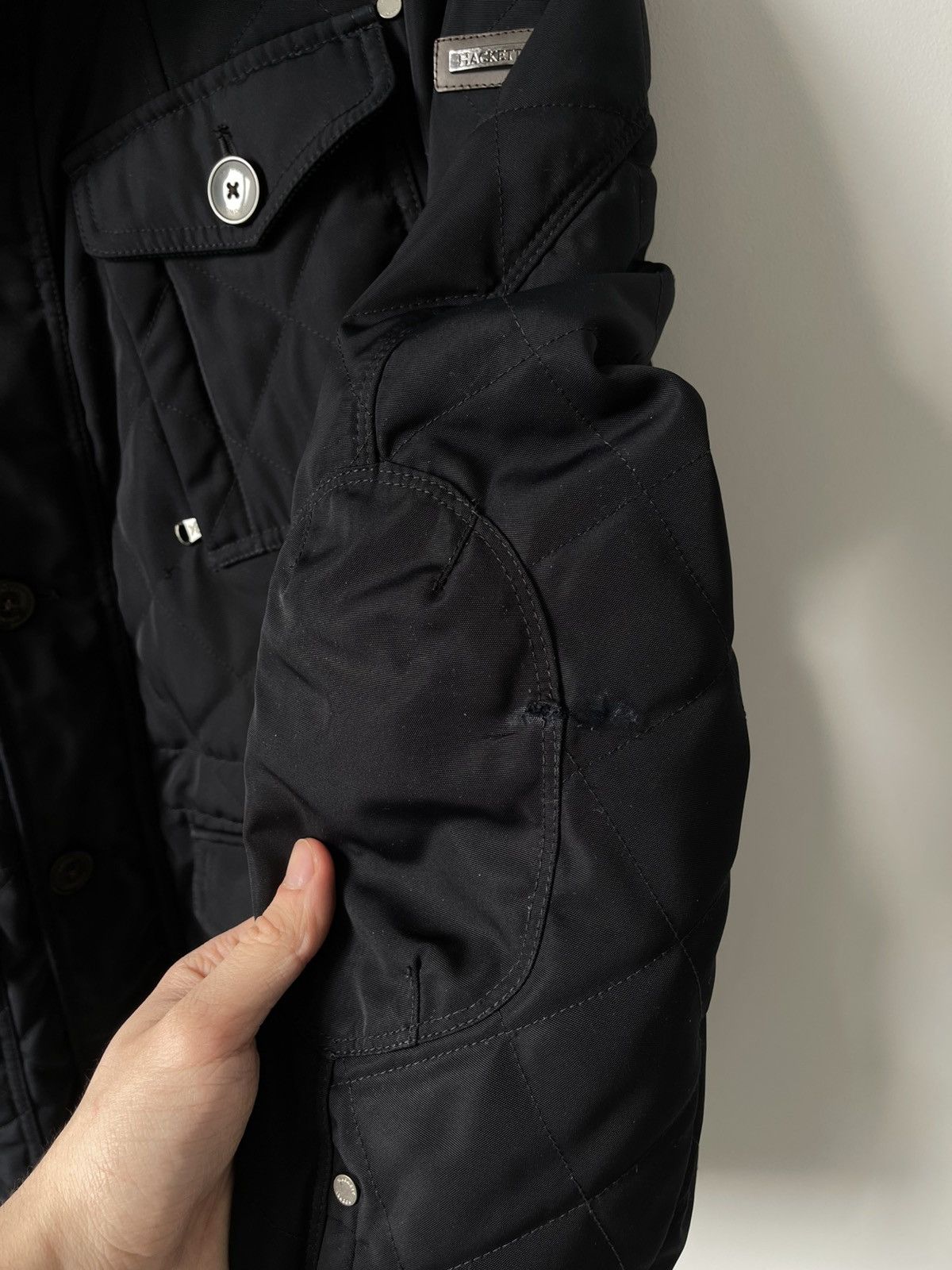 Hackett AW2015 Hackett London Technical Fabrics Quilted Jacket Size US M / EU 48-50 / 2 - 14 Thumbnail