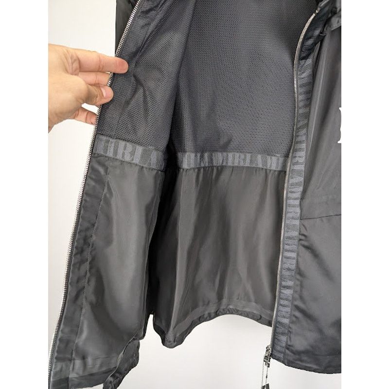 Amiri o1rshd1 Light Weight Nylon Anorak Jacket in Black Size US L / EU 52-54 / 3 - 8 Thumbnail