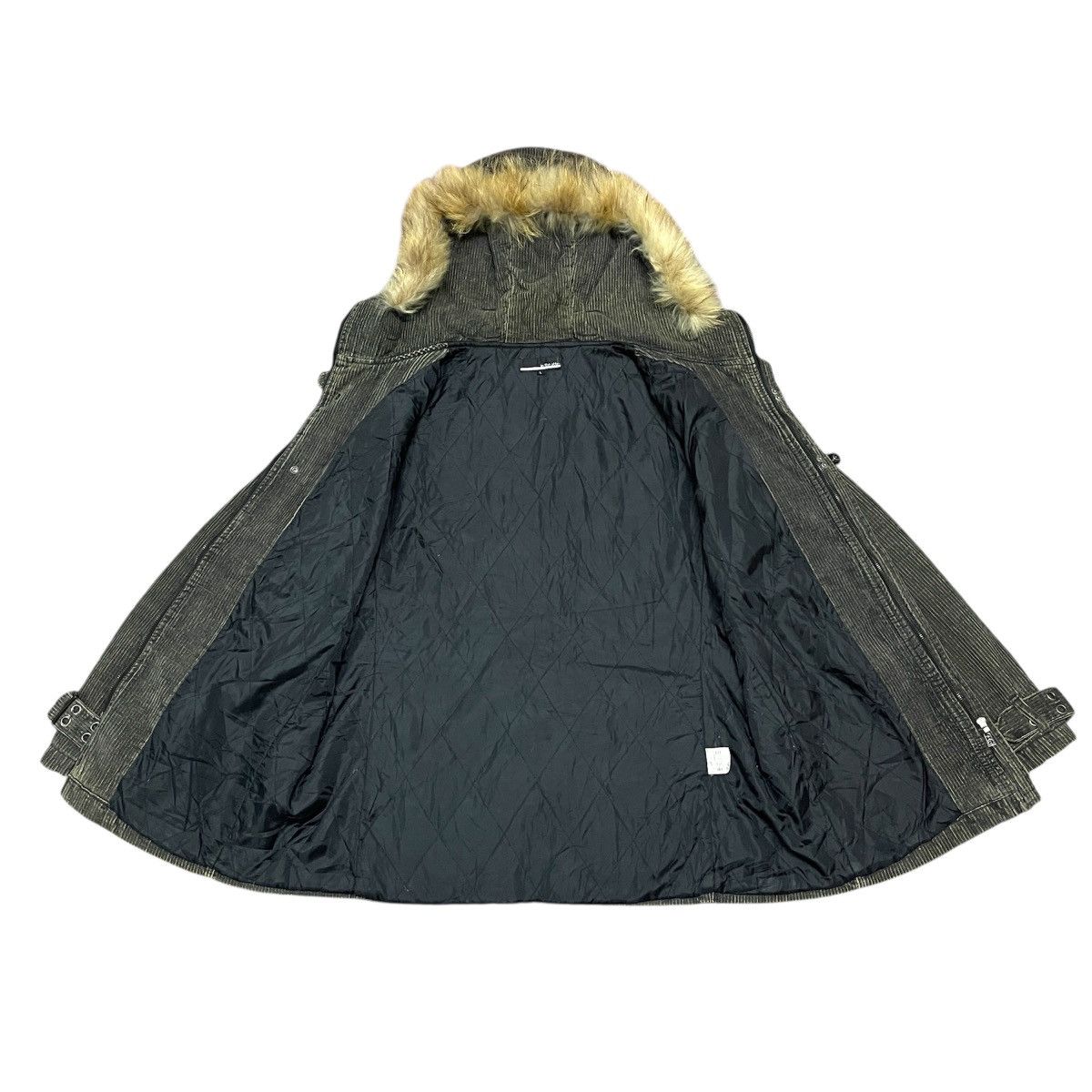 In The Attic Vintage In The Attic Hooded Jacket With Faux Fur Trim Size US L / EU 52-54 / 3 - 18 Thumbnail