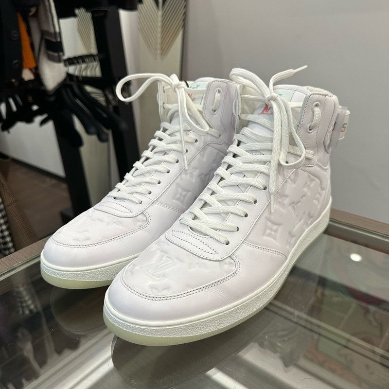 Louis Vuitton Louis Vuitton Rivoli High-Top Fashion Sneakers -2508 Size US 8.5 / EU 41-42 - 1 Thumbnail