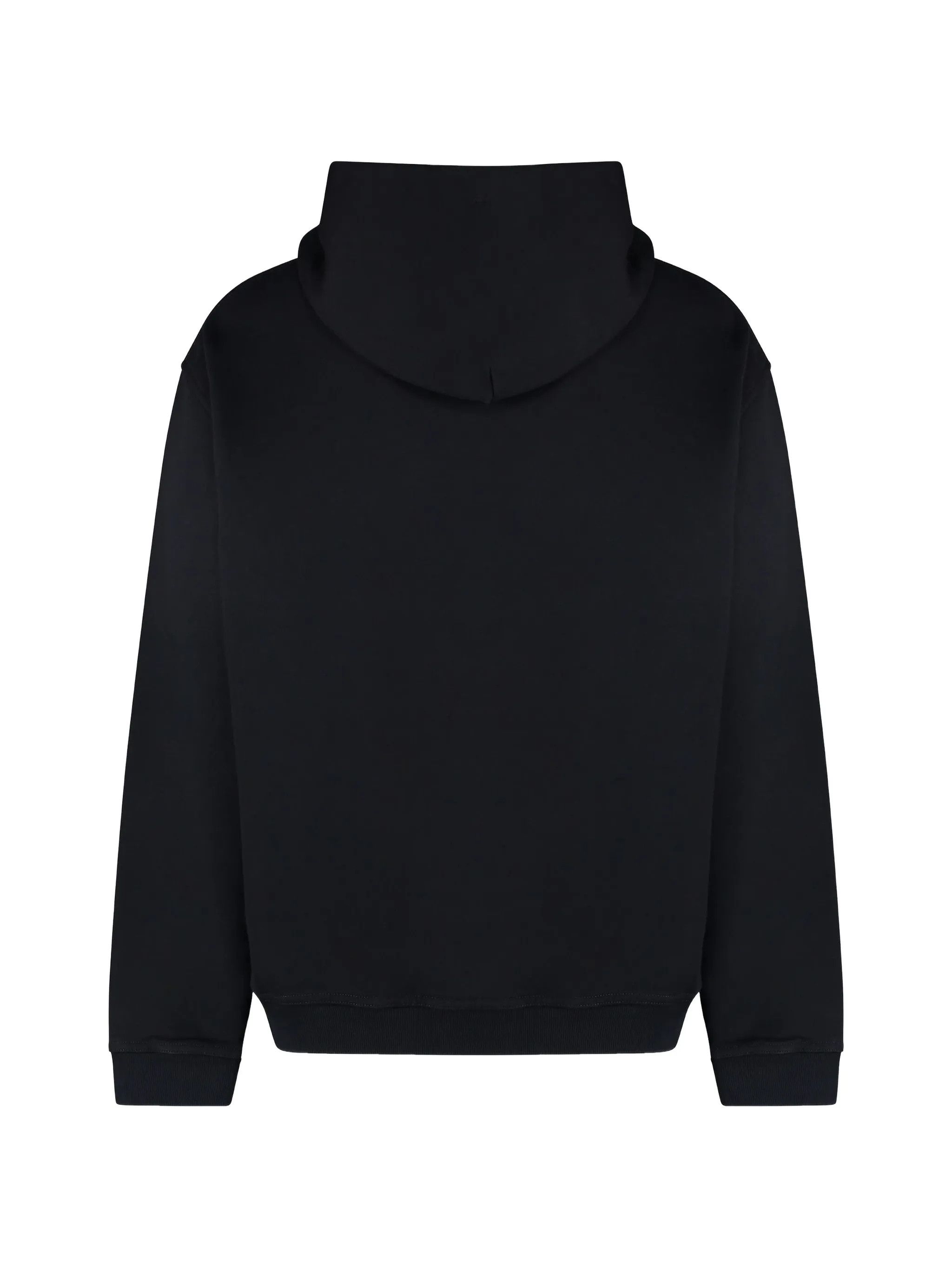 Maison Margiela o1bcso1str0426 Logo-print Hoodie in Black Size US XL / EU 56 / 4 - 3 Thumbnail