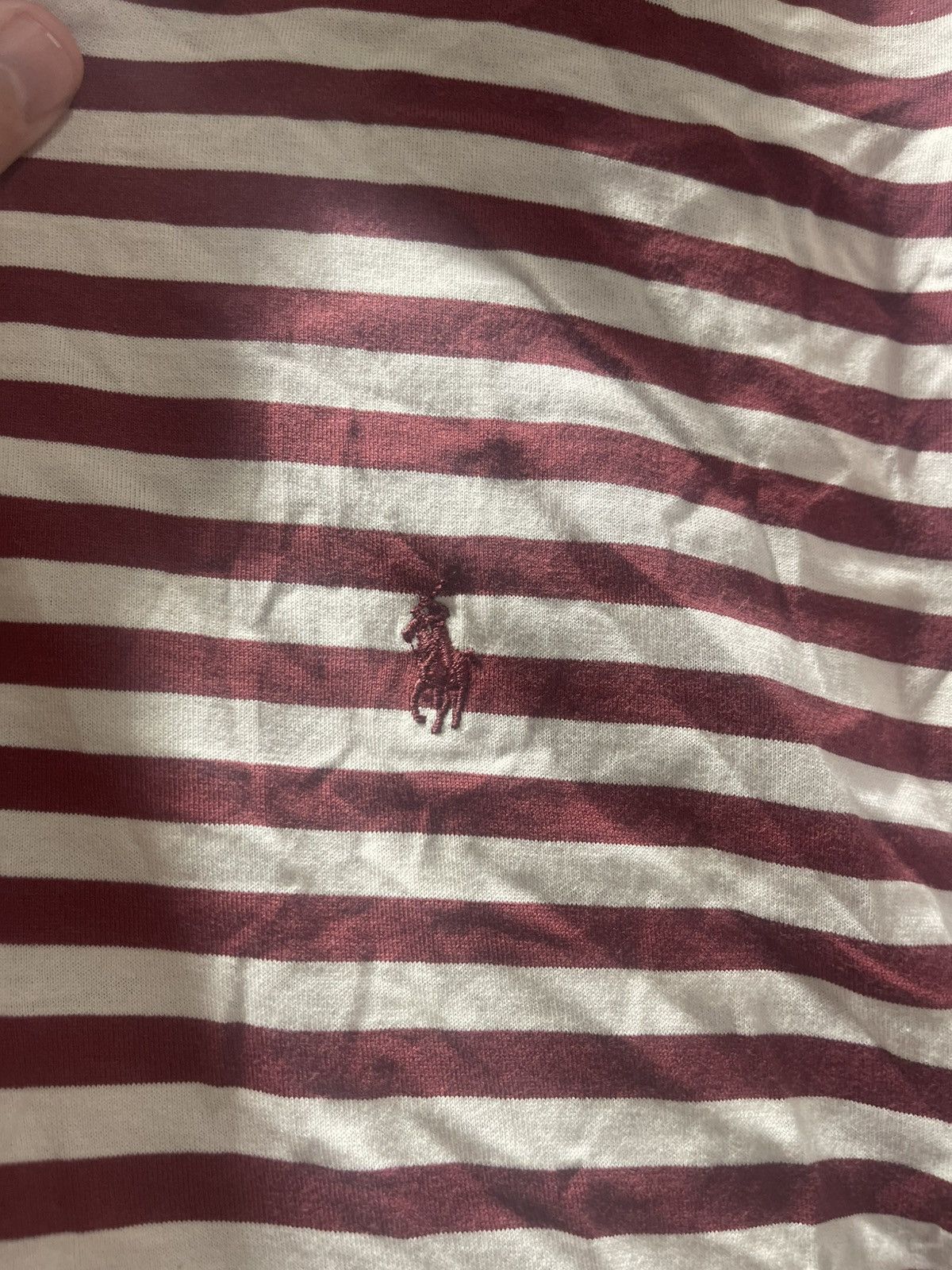Ralph Lauren Polo Ralph GOLF Lauren Red Striped Polo Short Sleeve Size US L / EU 52-54 / 3 - 3 Thumbnail