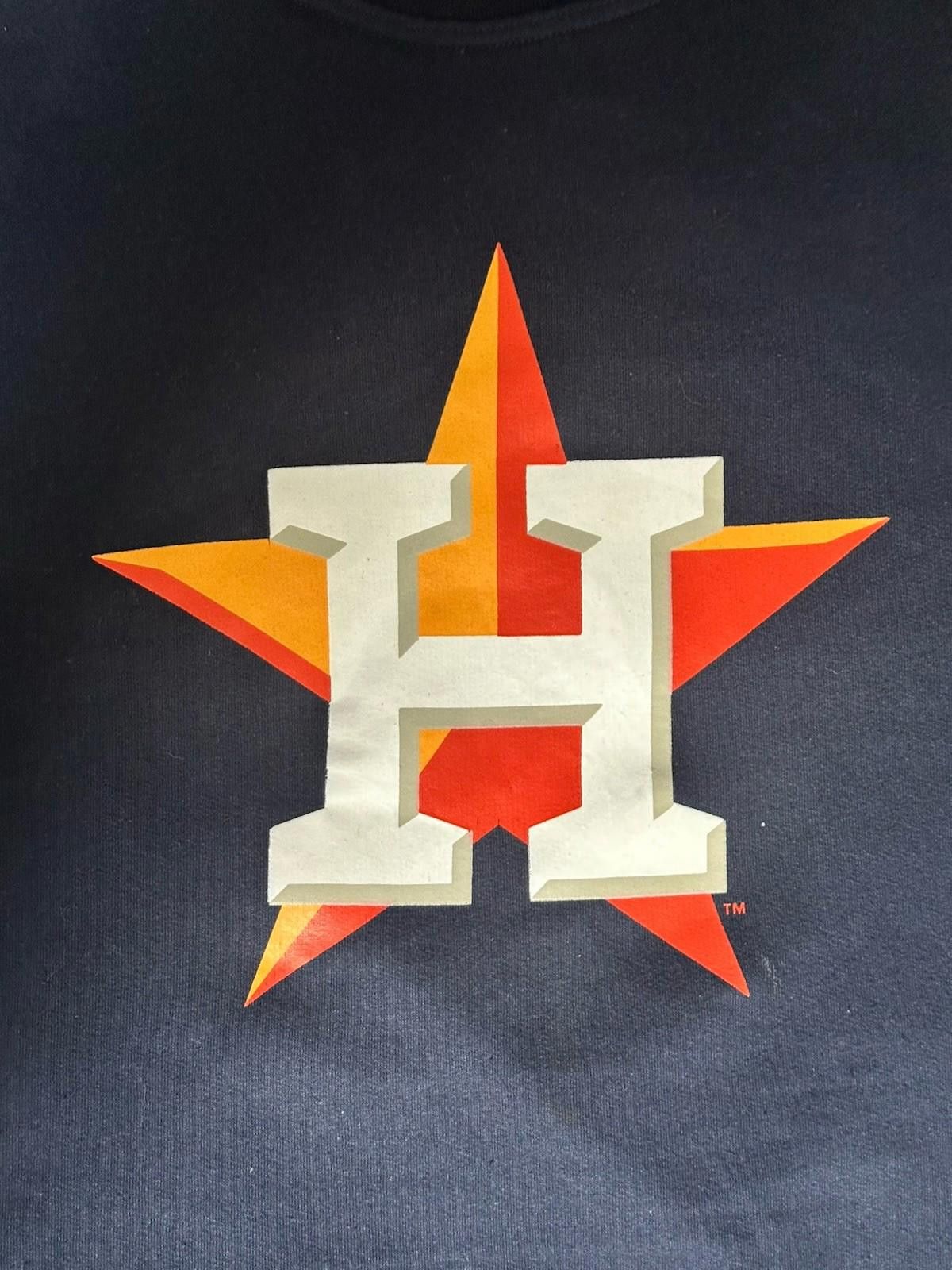 Stitch's Jeans Houston Astros Stitches Sweatshirt size LARGE Size ONE SIZE - 5 Thumbnail