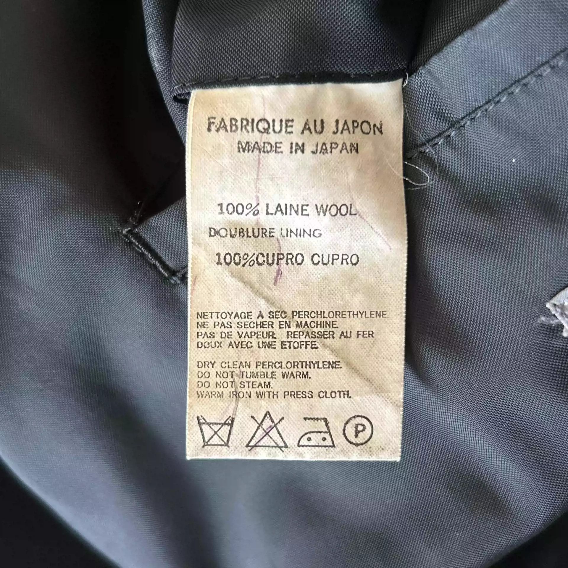 Yohji Yamamoto Yohji Yamamoto 00aw high Pin Wool Blazer-2505 Size US L / EU 52-54 / 3 - 5 Thumbnail