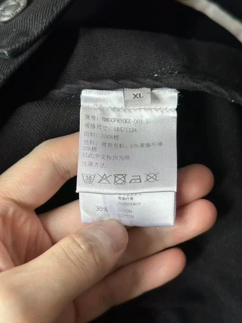 Givenchy Givenchy Givenchy Black Denim Jacket for Men -2507 Size US XL / EU 56 / 4 - 4 Thumbnail