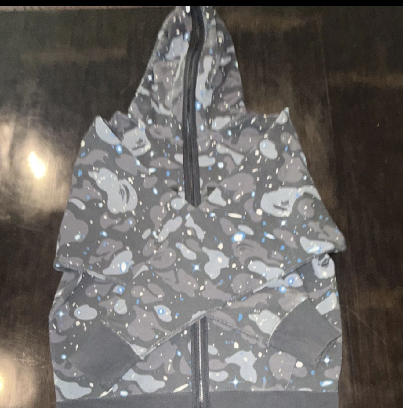 Bape Bape relaxed space camo full zip hoodie Size US S / EU 44-46 / 1 - 2 Thumbnail
