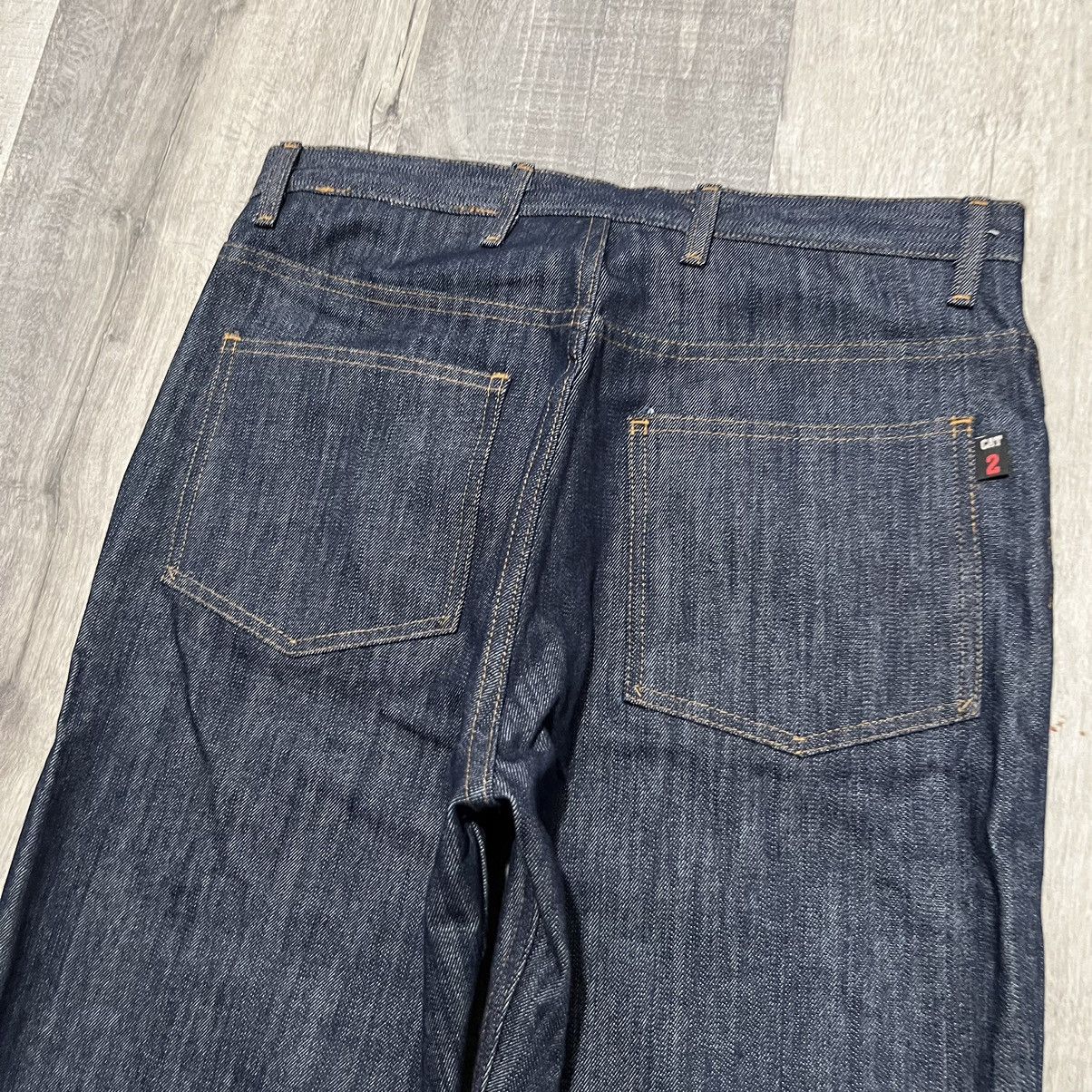 Other Wenaas Raw Denim Flame Resistant Cat 2 Carpenter Work Jeans Size US 34 / EU 50 - 4 Thumbnail