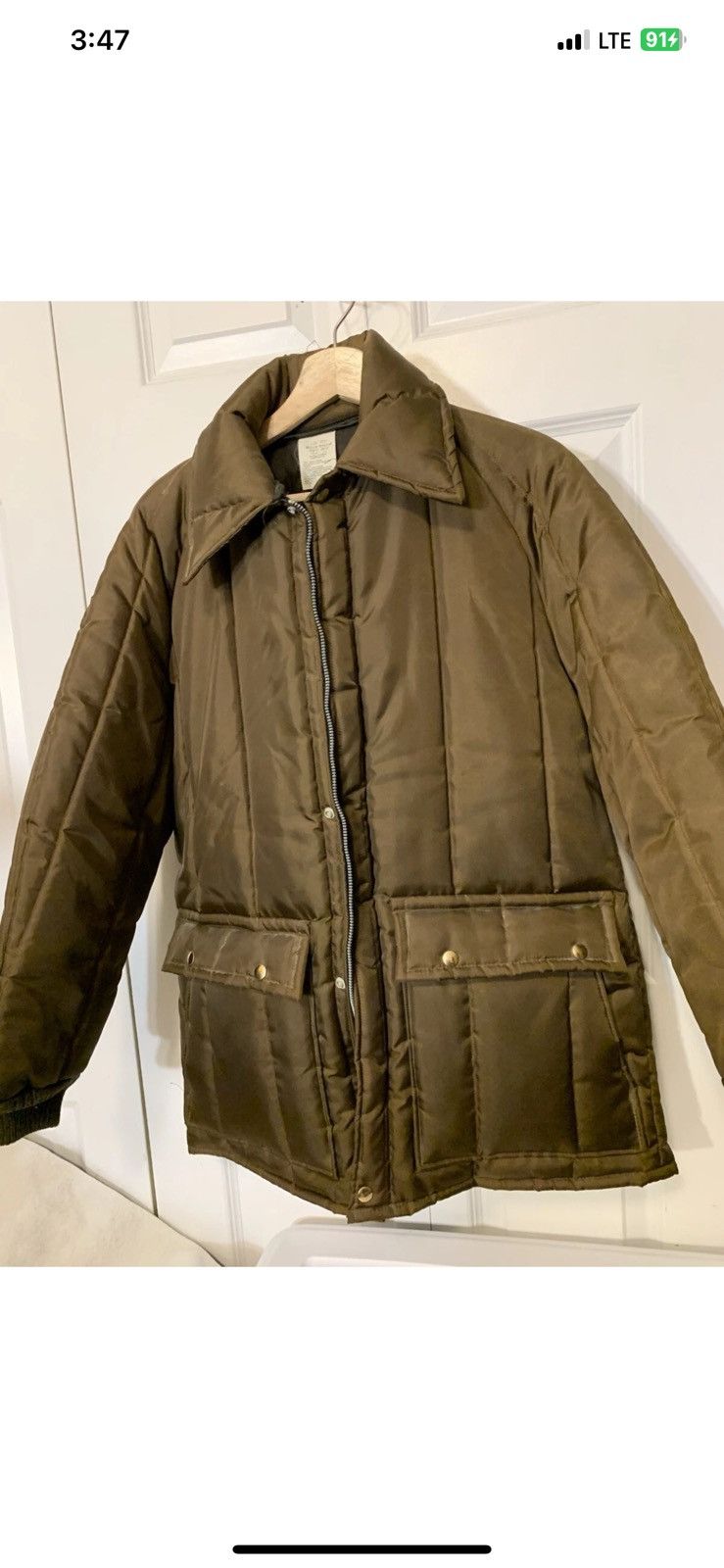 Other Vtg blizzard pruf mens sz M brown insulated outerwear Size US M / EU 48-50 / 2 - 5 Thumbnail