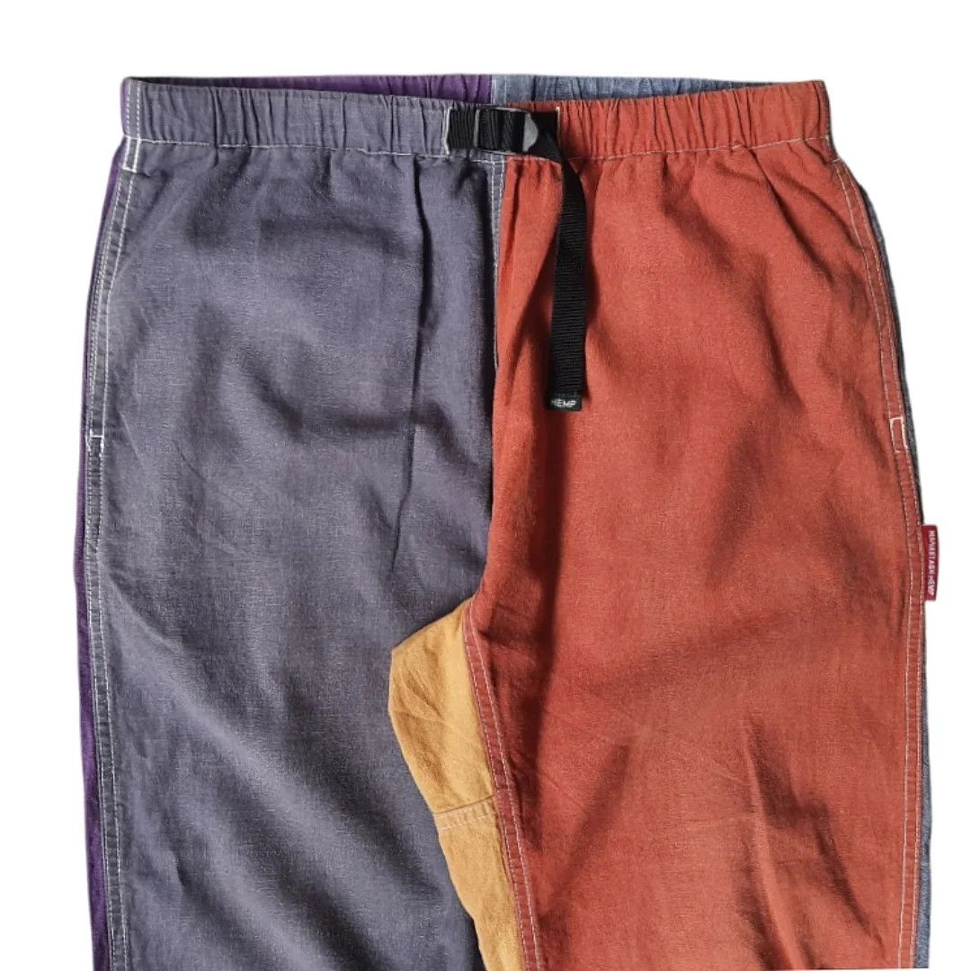 Engineered Garments × Manastash × Orslow Manastash Hemp Patchwork Multicolor Block 3/4 Hiking Pants Size US 30 / EU 46 - 3 Thumbnail