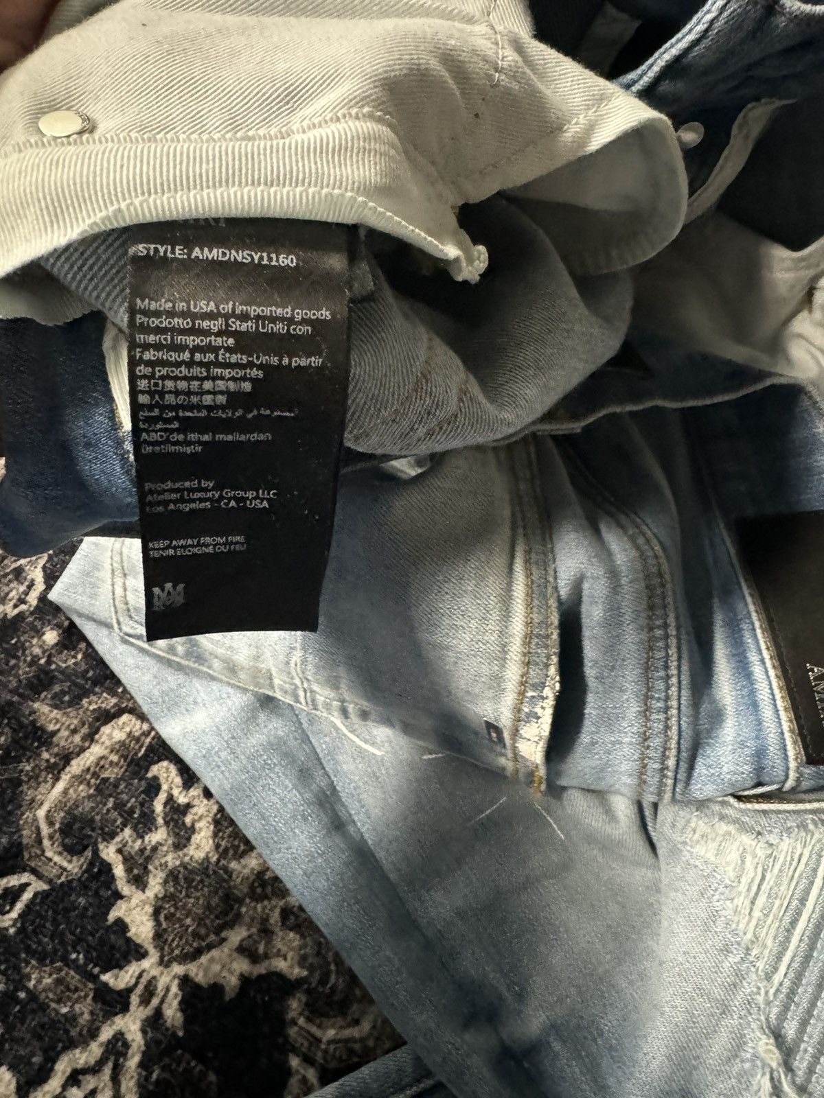 Amiri Amiri - Painter Denim MX1 Jeans Size 36 Size US 36 / EU 52 - 10 Thumbnail
