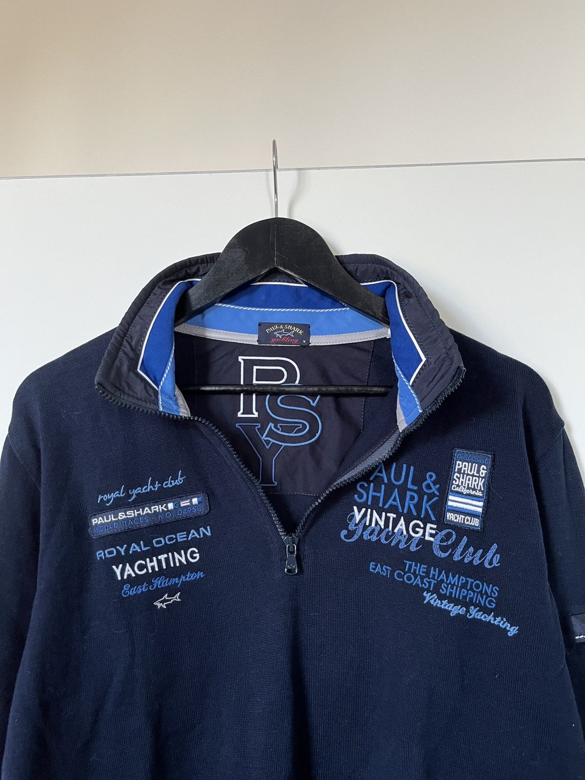 Paul & Shark Paul & Shark 1/3 Zip Pullover Sweater Yachting Gear Size US M / EU 48-50 / 2 - 2 Thumbnail
