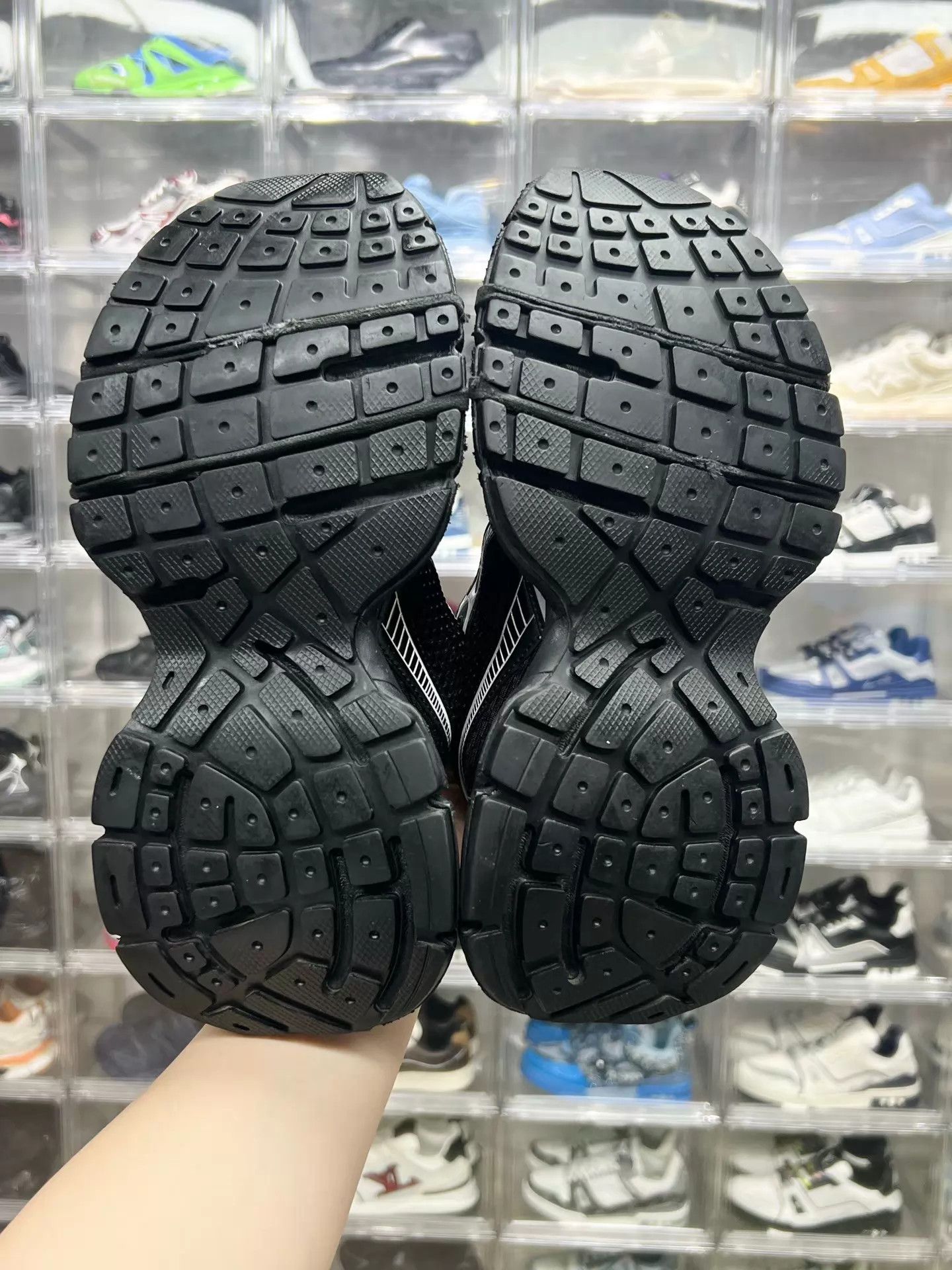 Balenciaga Balenciaga 3XL Black Silver 40 New Size US 7 / EU 40 - 8 Thumbnail