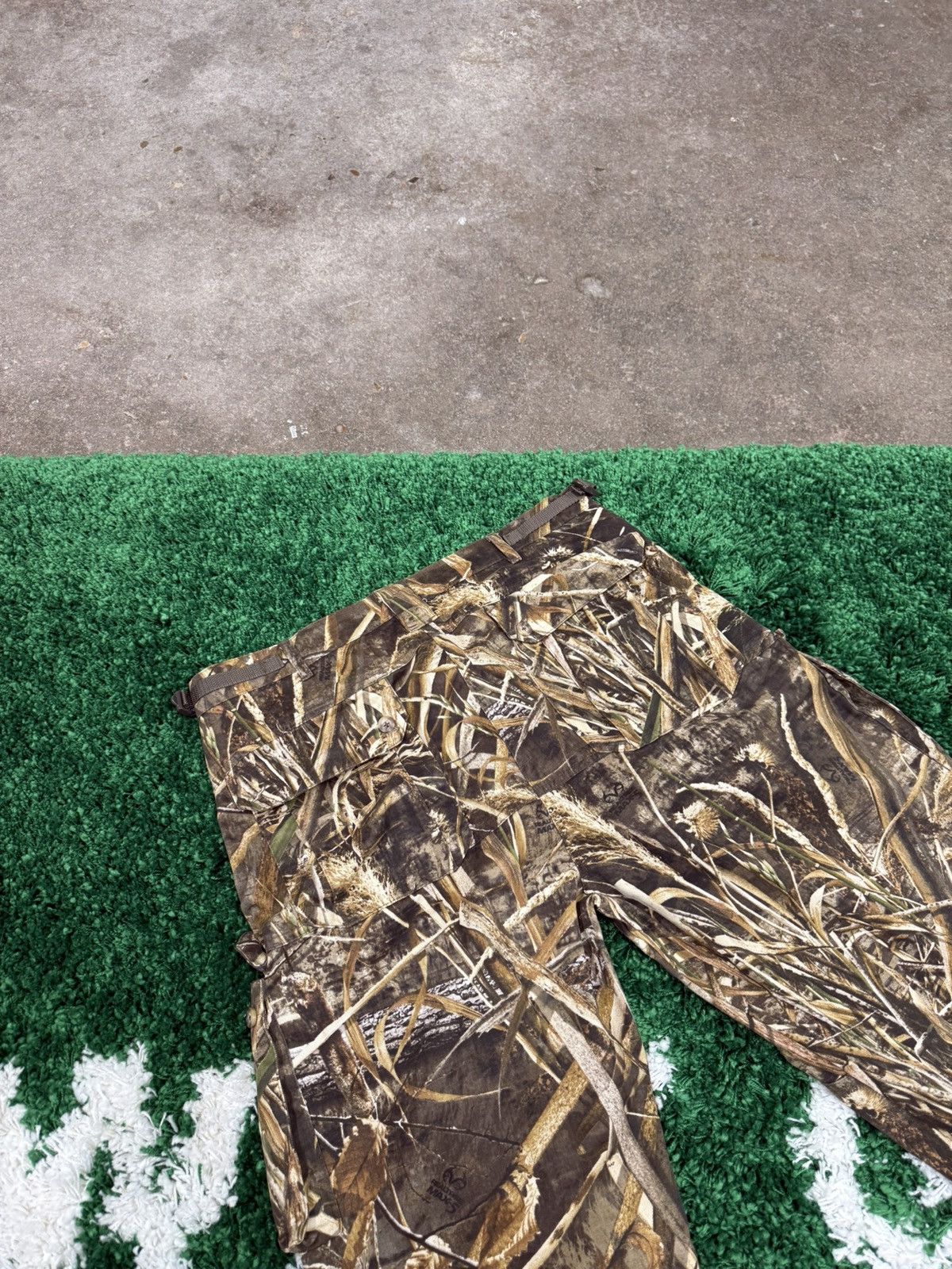 Vintage Vintage "Game Winner " Camo Leaf Cargo Pants Large Mossy oak Size US 34 / EU 50 - 4 Thumbnail