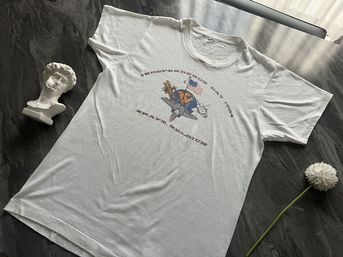 Vintage Screen-stars : Independence Day 1984 Shape Belgium Size US L / EU 52-54 / 3 - 1 Thumbnail
