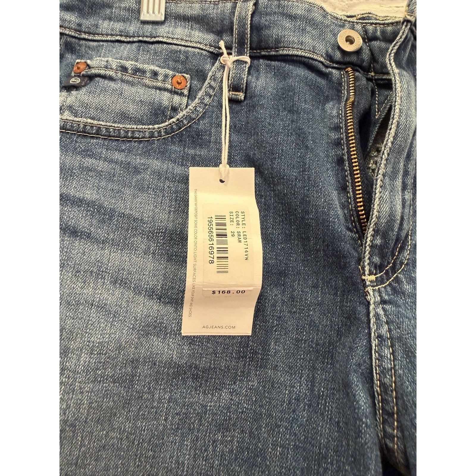 AG Adriano Goldschmied AG Hailey CutOff ExBoyfriend Jean Jorts Made In Japan Size 29" - 2 Thumbnail