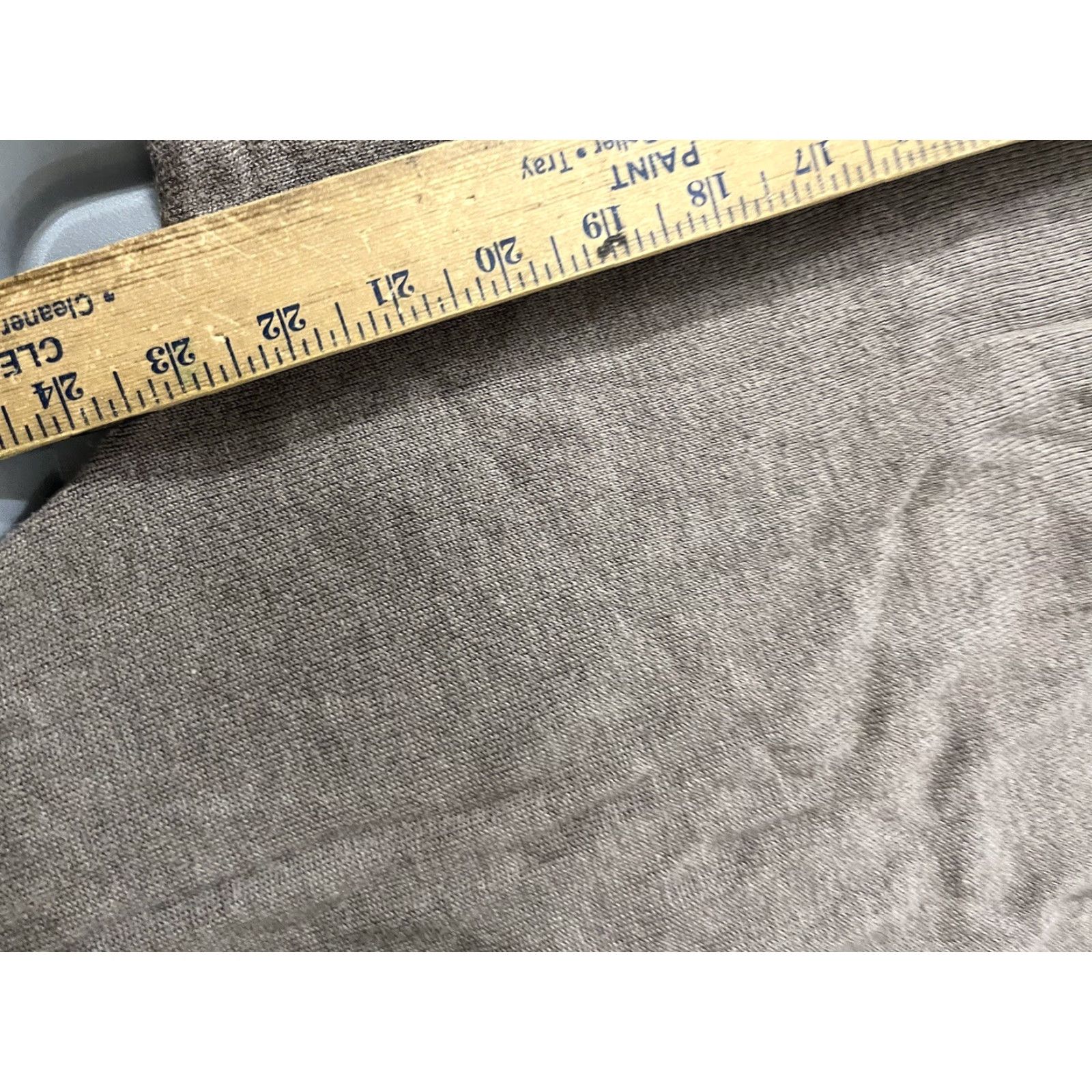 Vintage Joan Vass Studio Sweater Women XL Brown Solid Long Sleeve V-Neck Pullover Knit All Seasons Regular 80s Designer Workwear Womens Size XL / US 12-14 / IT 48-50 - 5 Thumbnail