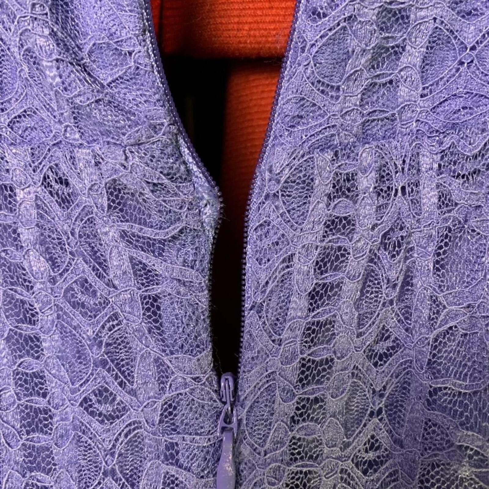 Other Vintage Betsy Johnson tiered purple lace maxi dress! Size XL / US 12-14 / IT 48-50 - 7 Thumbnail