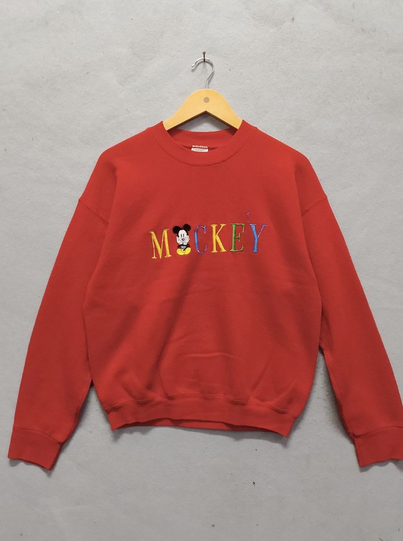 Vintage Vintage Mickey Mouse Embroidered Size US L / EU 52-54 / 3 - 1 Thumbnail