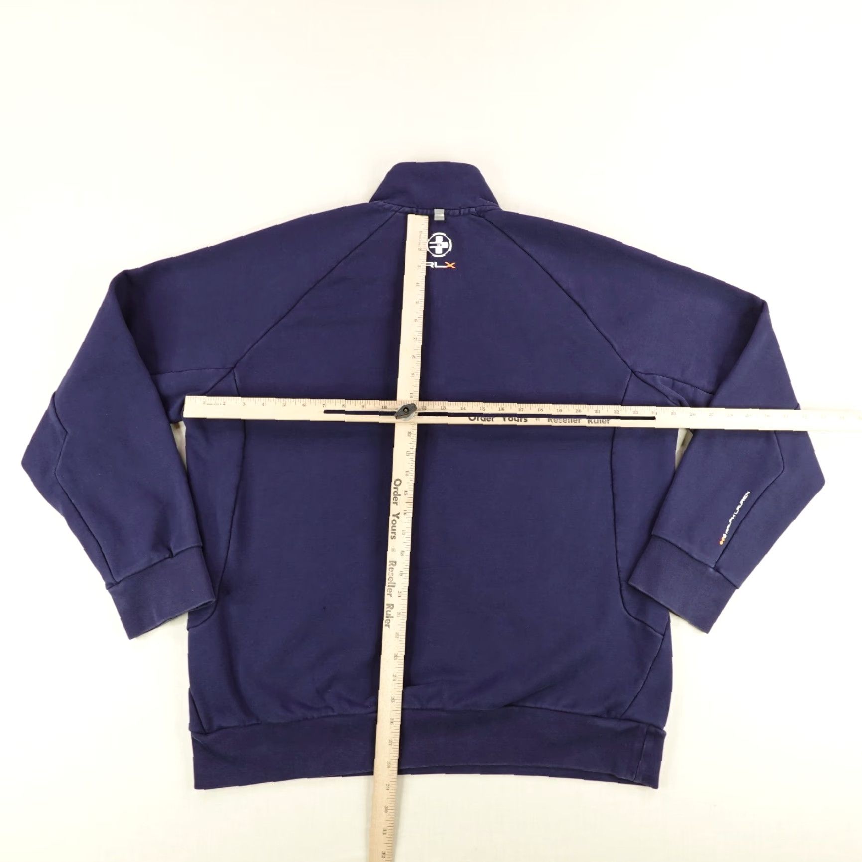 Ralph Lauren VINTAGE Ralph Lauren RLX Sweater Mens XXL Blue Nautical 1/4 Zip Pullover Regular Fit Size US XXL / EU 58 / 5 - 5 Thumbnail