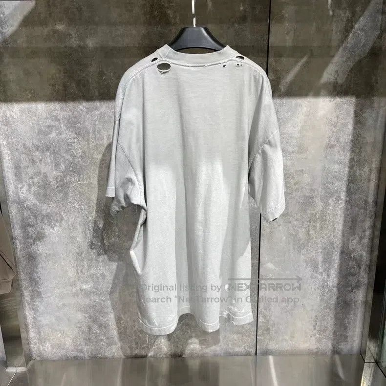 Balenciaga Balenciaga Flame white tee Size US S / EU 44-46 / 1 - 2 Thumbnail