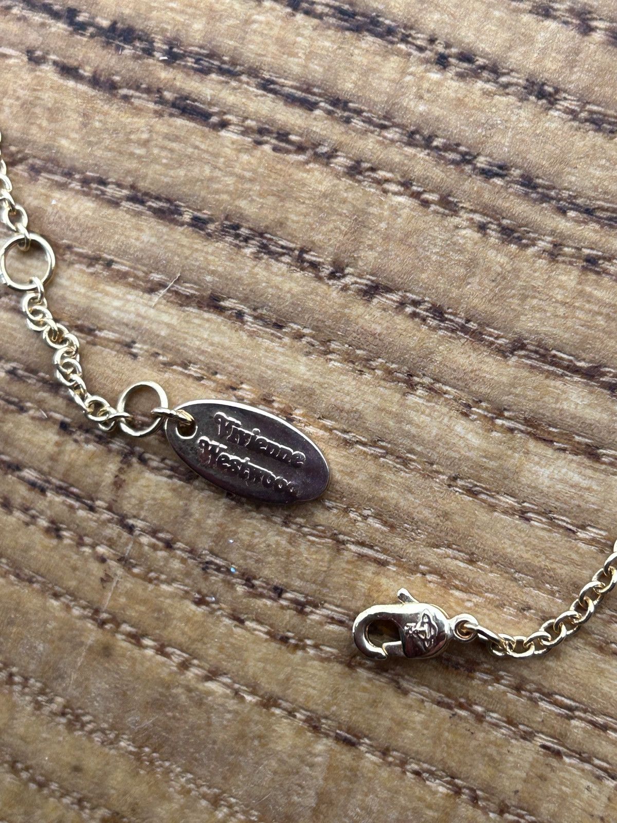 Vivienne Westwood Vivienne Westwood Crystal Stone Heart Flat Orb Necklace Size ONE SIZE - 4 Thumbnail