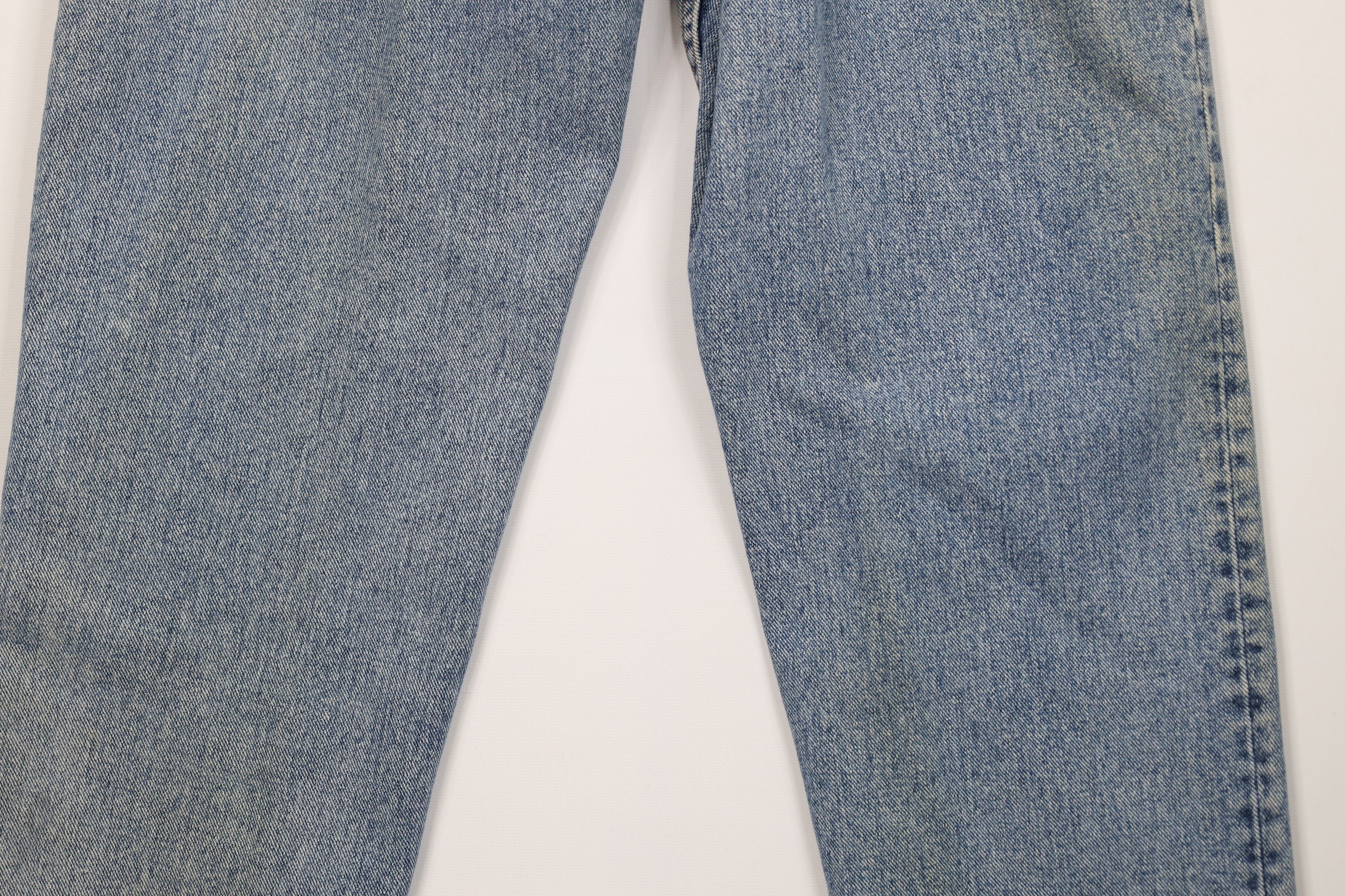 Levi's Vintage 80s Levis 550xx Relaxed Fit Denim Jeans Blue USA Size US 32 / EU 48 - 15 Thumbnail