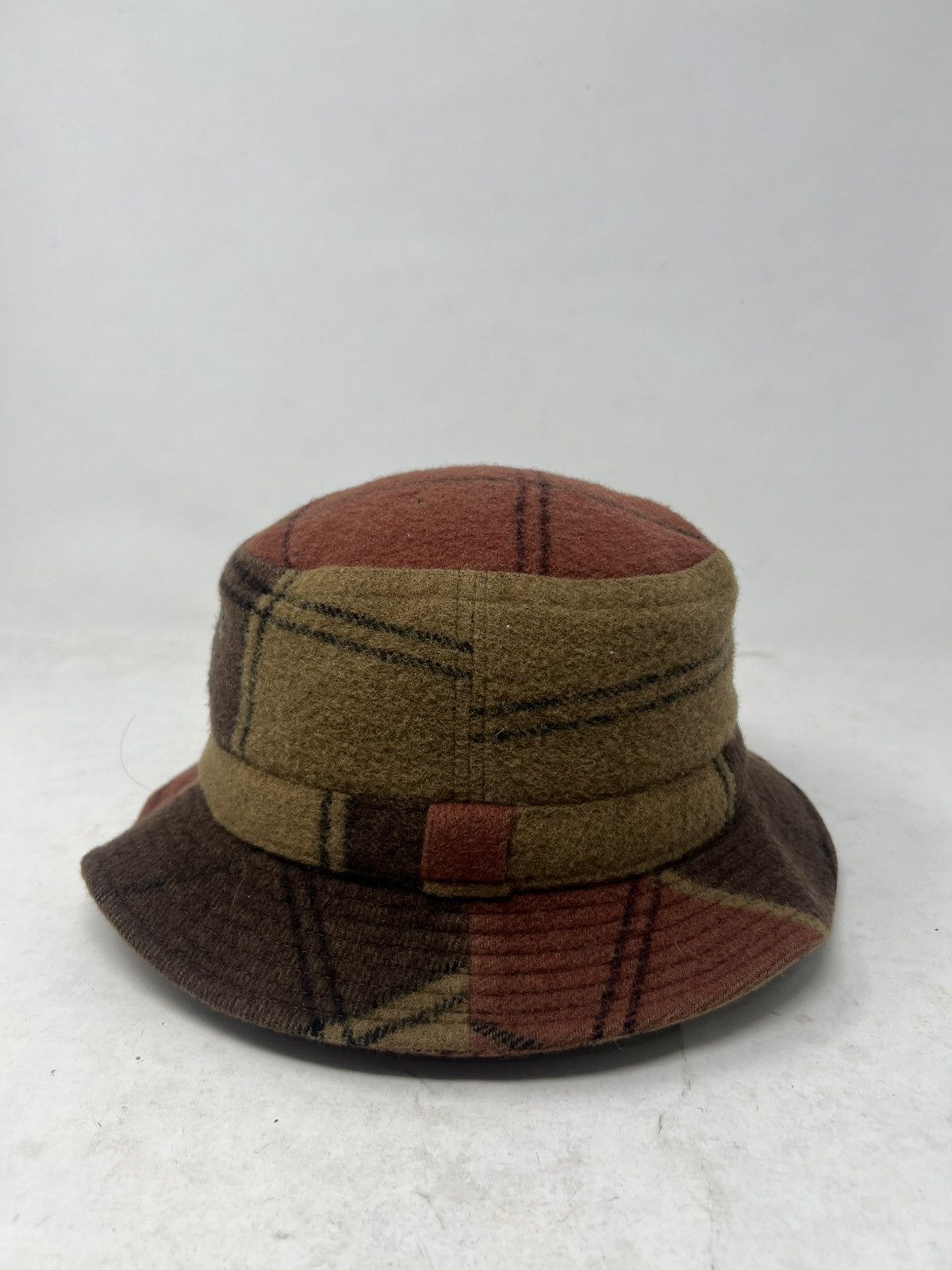 Jean Charles De Castelbajac Jeans Charles Castelbajac Plaid Pattern Hat Cap Size ONE SIZE - 2 Thumbnail