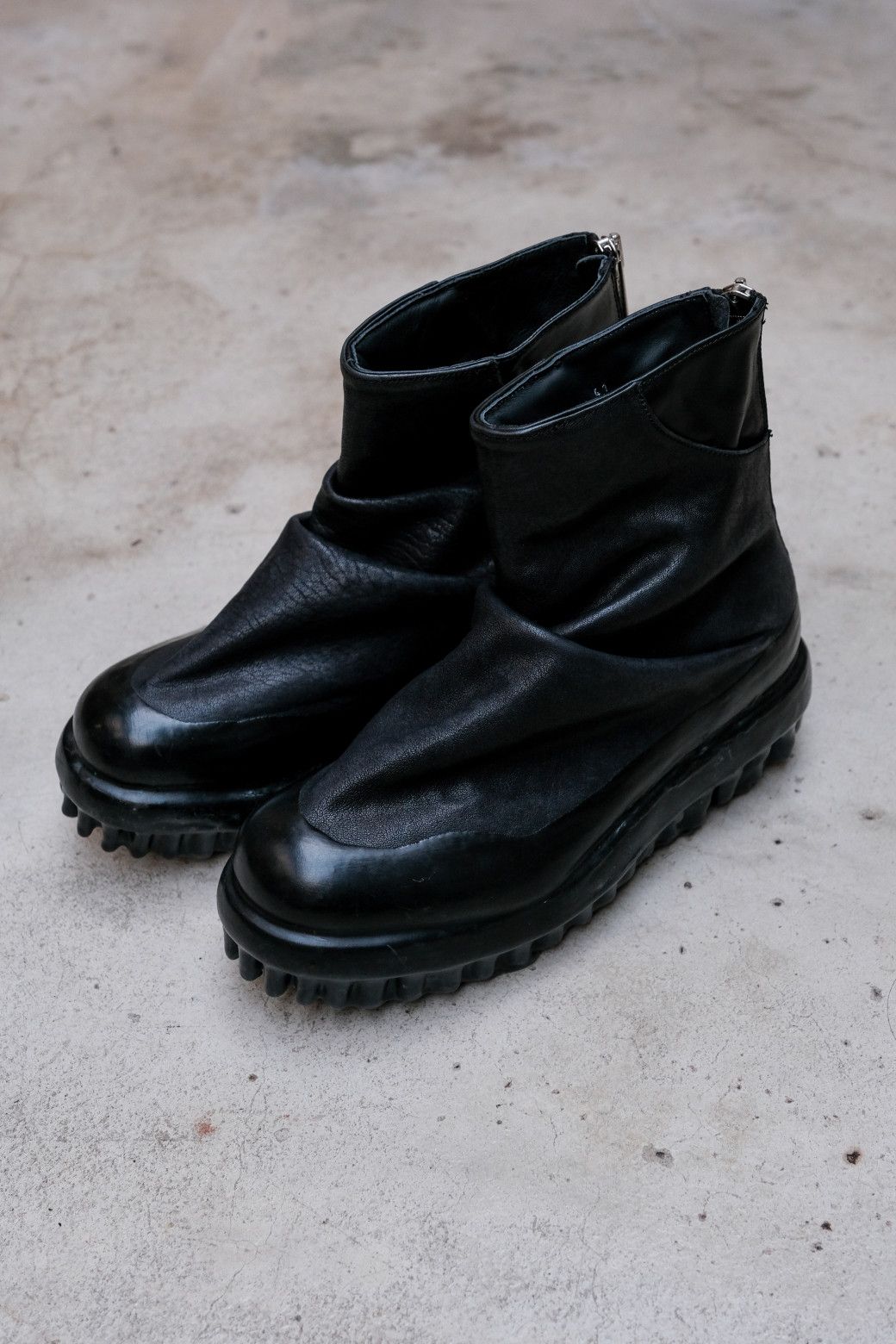424 424 Miner Marathon Boots in Black & Wax Spray Size US 8 / EU 41 - 2 Thumbnail