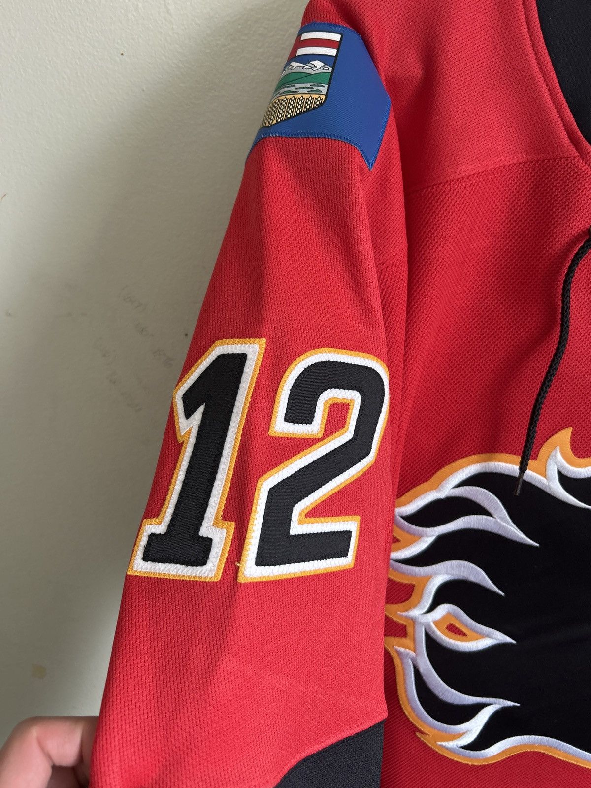 NHL × Reebok Reebok Calgary Flames Jerome Iginla NHL Jersey Size US XL / EU 56 / 4 - 8 Thumbnail