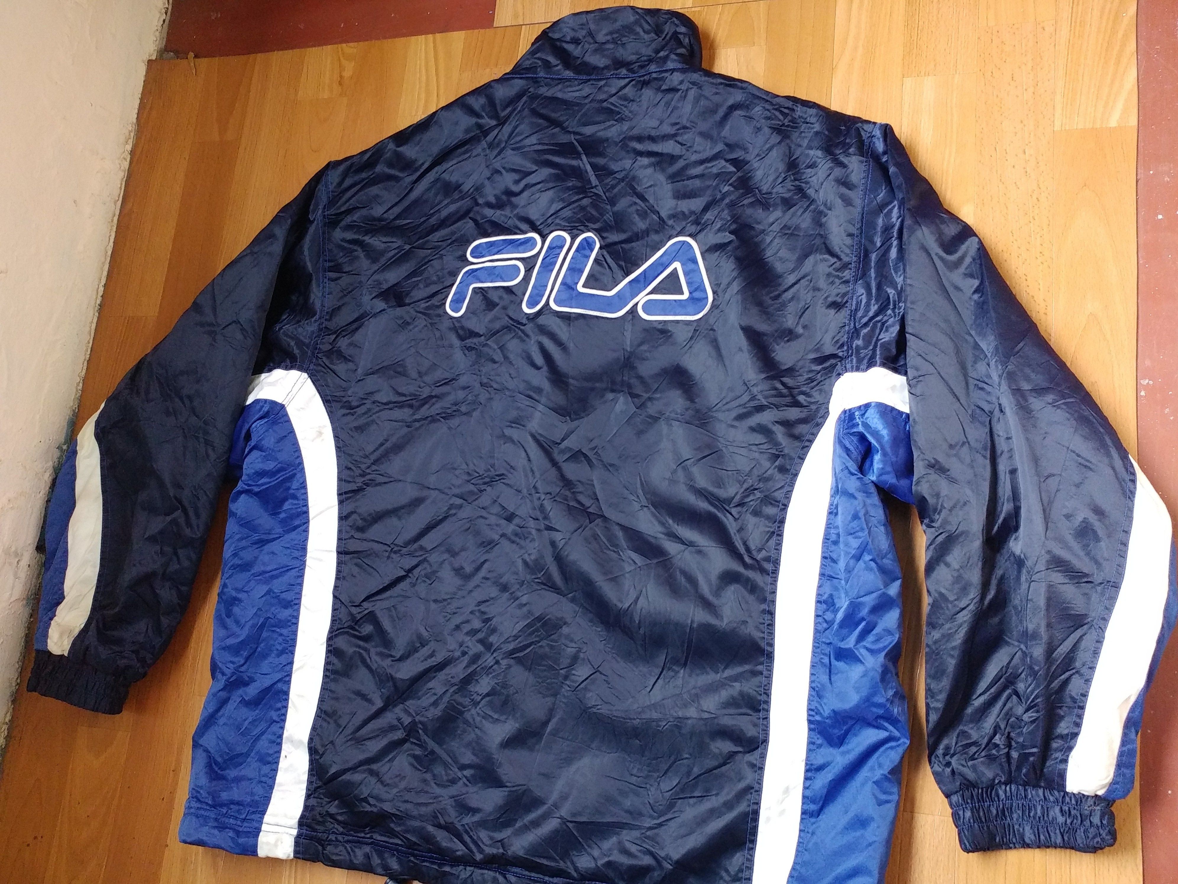 Fila FILA jacket, blue, vintage, 90s hip hop windbreaker size XL Size US XL / EU 56 / 4 - 5 Thumbnail