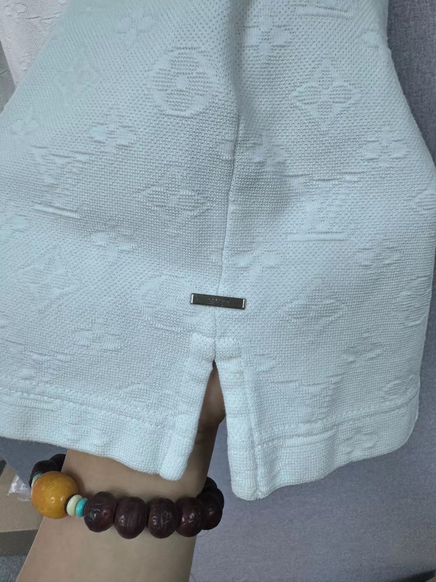 Louis Vuitton LV All Over Print White Short Sleeve Tee XXL Size US XXL / EU 58 / 5 - 4 Thumbnail
