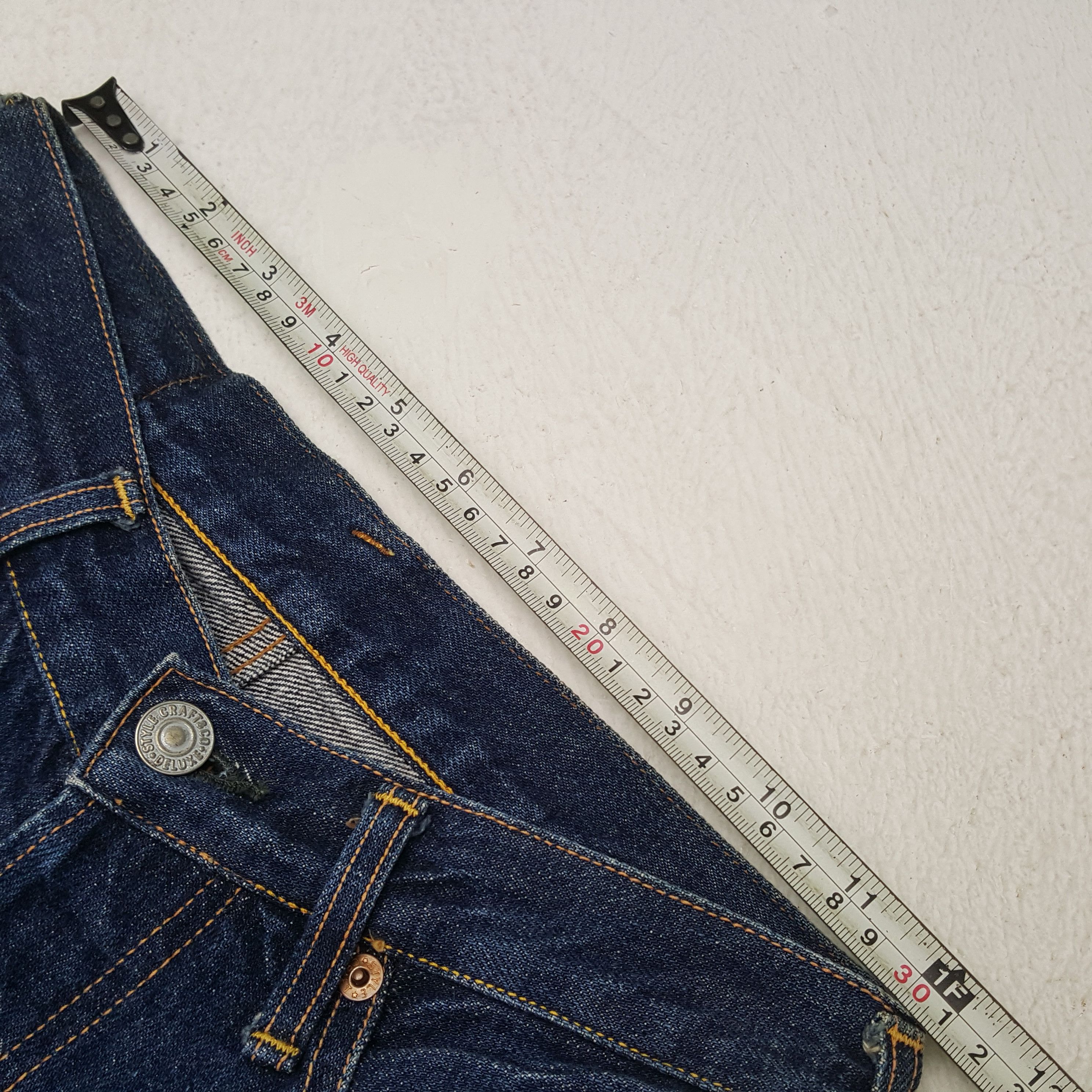 Evisu × Japanese Brand × Vintage Vintage Evisu Japanese Brand Daicock Custom Jeans C280N24 Size 24" / US 00 / IT 34 - 7 Thumbnail