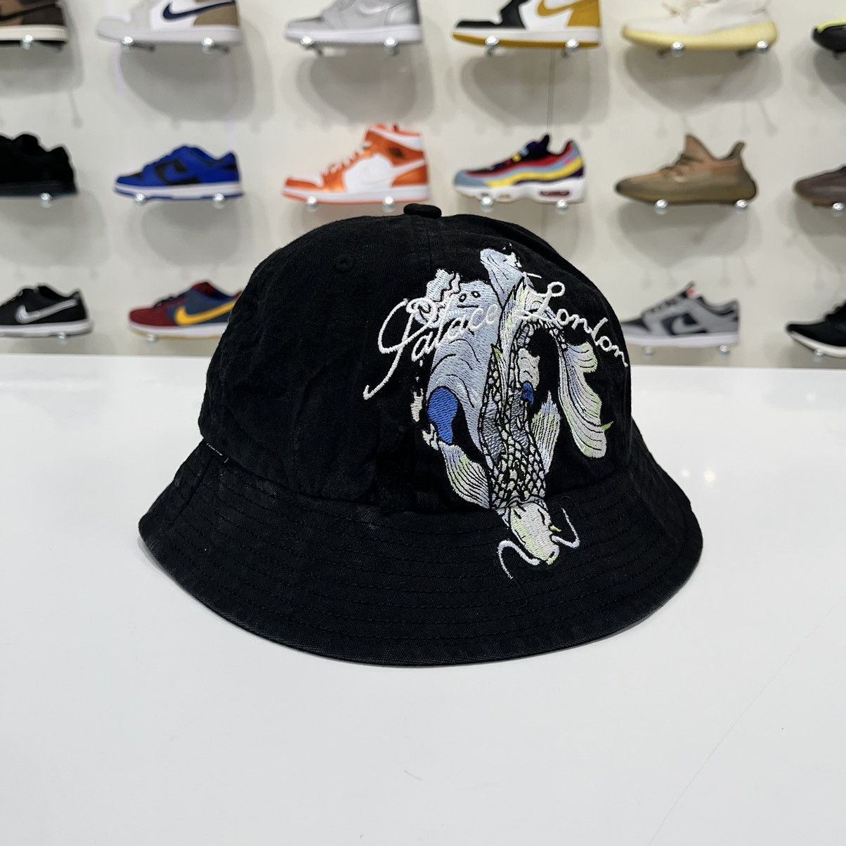 Palace Palace Carp Bucket Hat Black Size ONE SIZE - 7 Thumbnail