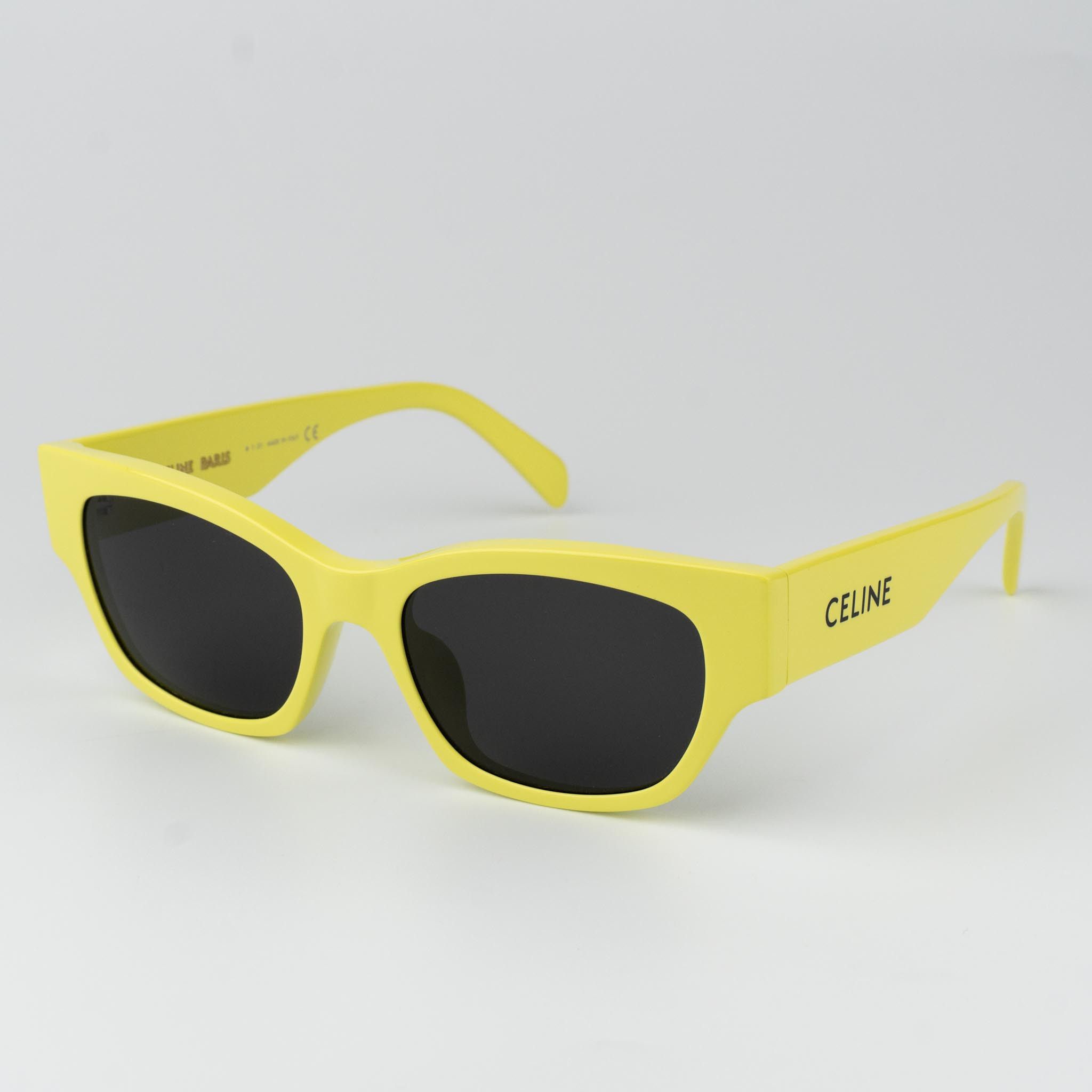 Celine Celine MONOCHROMS Women Sunglasses Cat Eye CL40197U 93A Size ONE SIZE - 4 Thumbnail