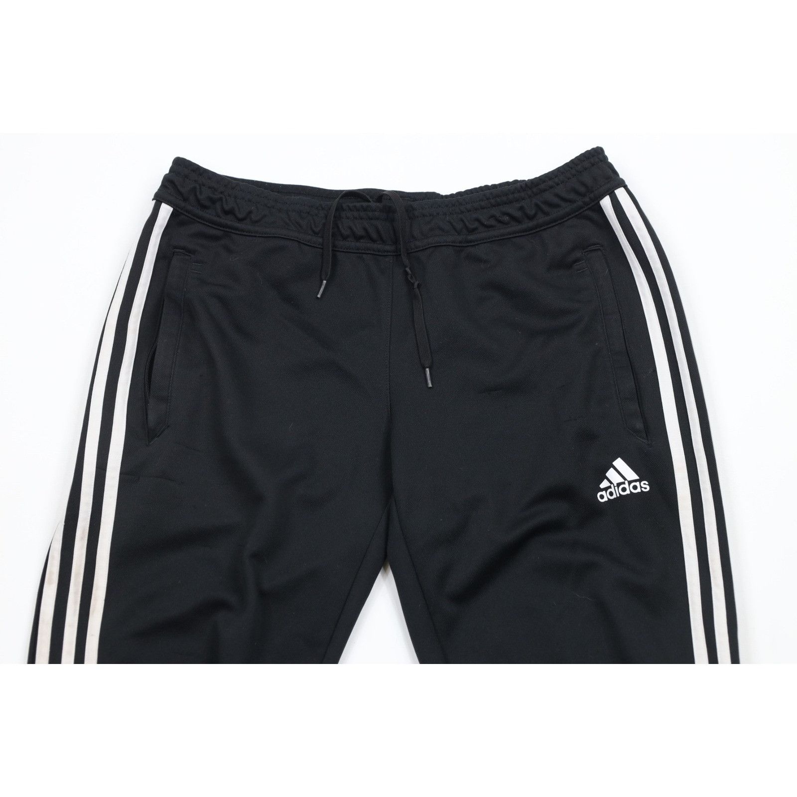 Adidas × Vintage Vintage Adidas Spell Out Striped Tapered Leg Soccer Pants Size US 32 / EU 48 - 2 Thumbnail