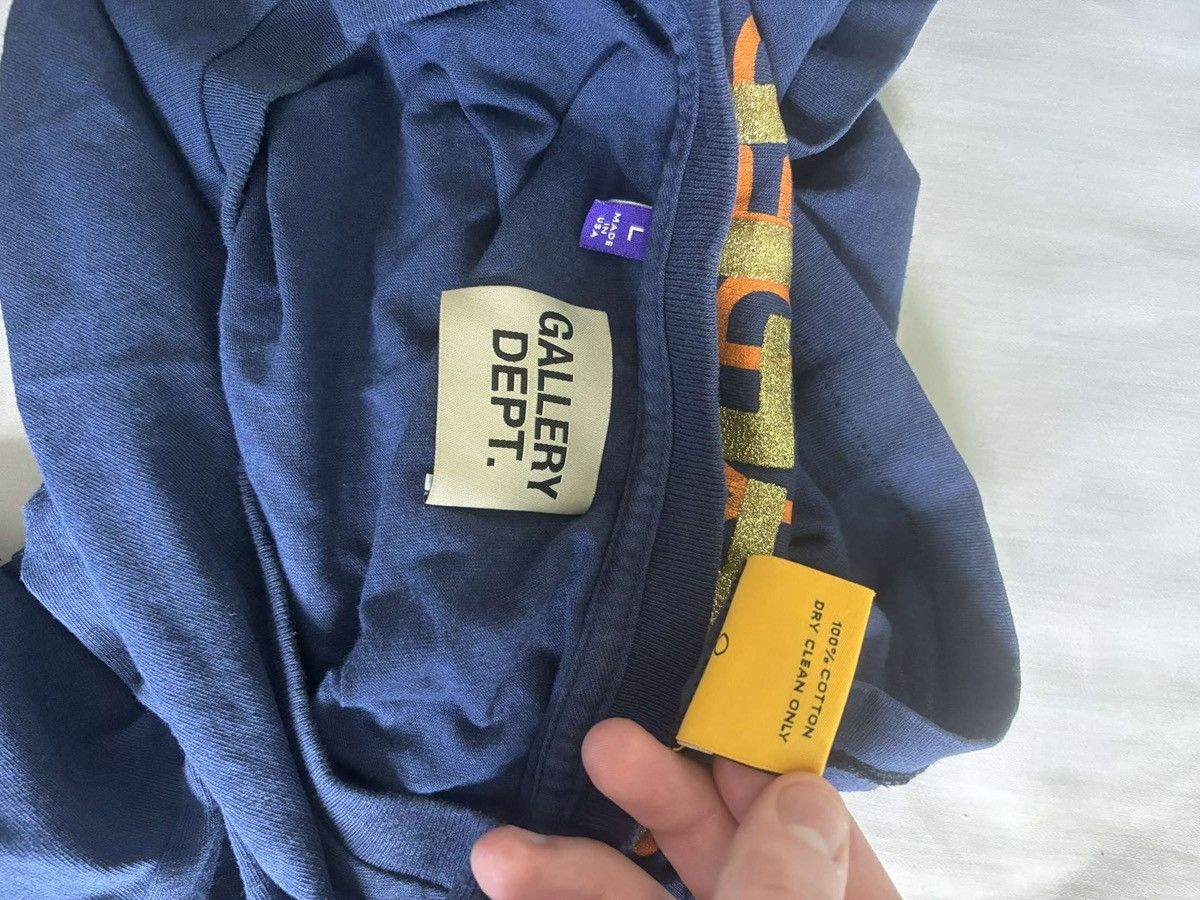 Gallery Dept. Gallery Dept. Tokyo exclusive navy flare tee Size US L / EU 52-54 / 3 - 4 Thumbnail