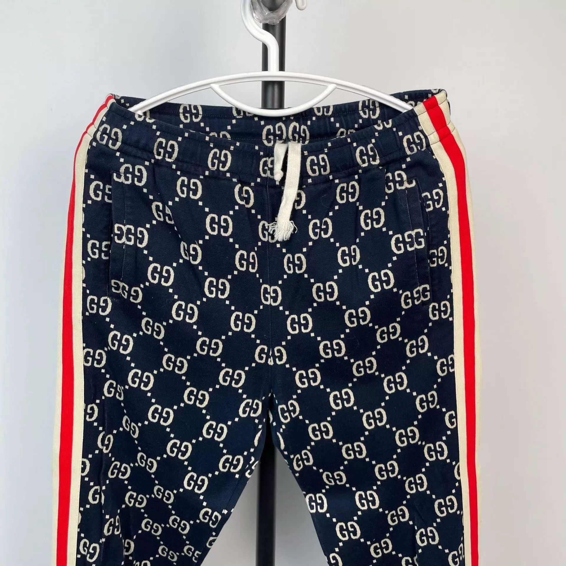 Gucci Gucci GG Supreme knit pants blue M Size 27" / US 4 / IT 40 - 9 Thumbnail