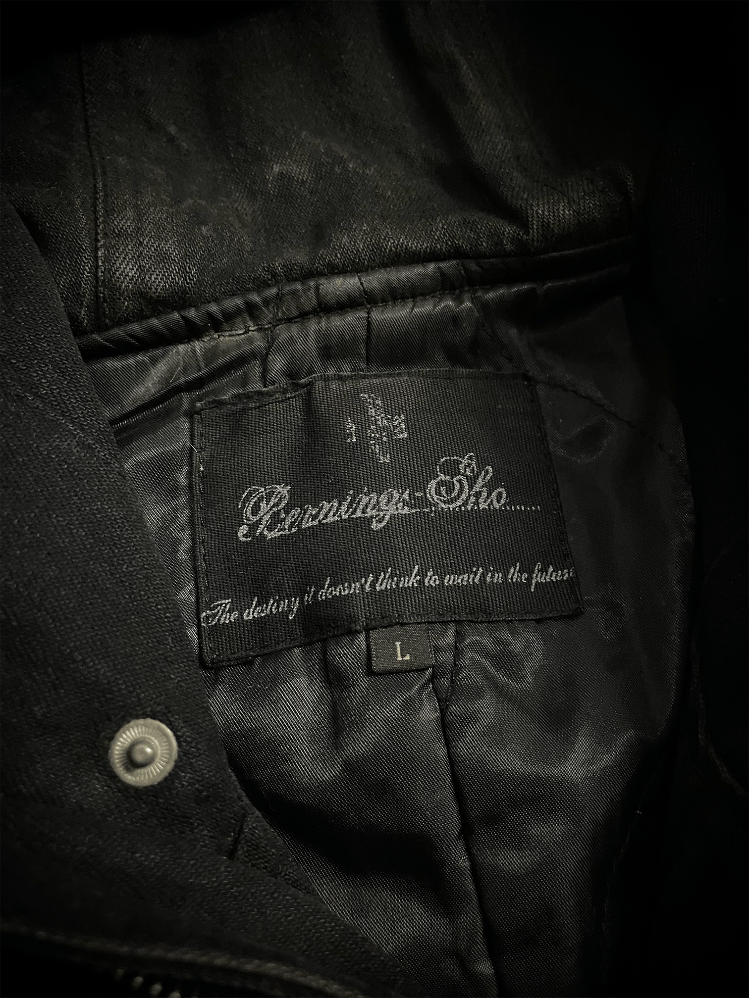 Japanese Brand Bernnings Sho Poem Seditionaries Buckle Denim Hoodie Jacket Size US S / EU 44-46 / 1 - 8 Thumbnail