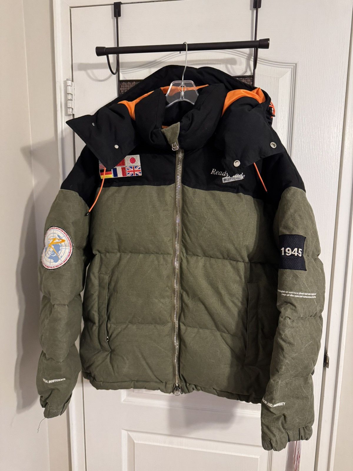 READYMADE Readymade Patch Down Puffer Jacket Grailed