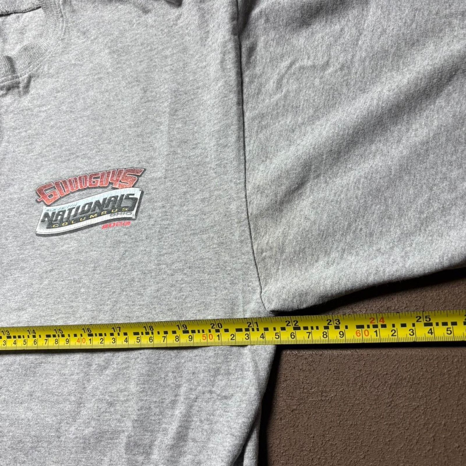 NASCAR Grey 2008 Good Guys Racing Quarter Button up Shirt Size US L / EU 52-54 / 3 - 6 Thumbnail