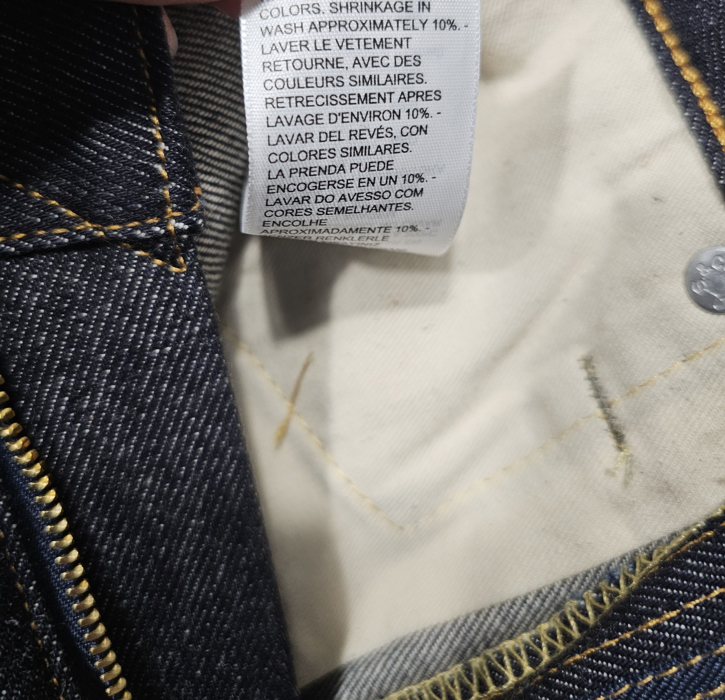 Levi's Vintage Clothing Levi's Vintage Clothing 1954 501 Selvedge Big E Japan Made Size 26" / US 2 / IT 38 - 12 Thumbnail