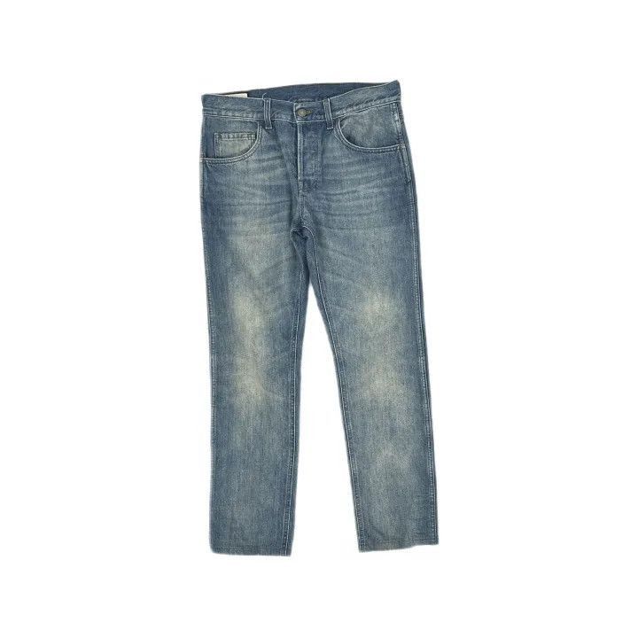Gucci Gucci Blue Striped Denim Tapered Pants -2506