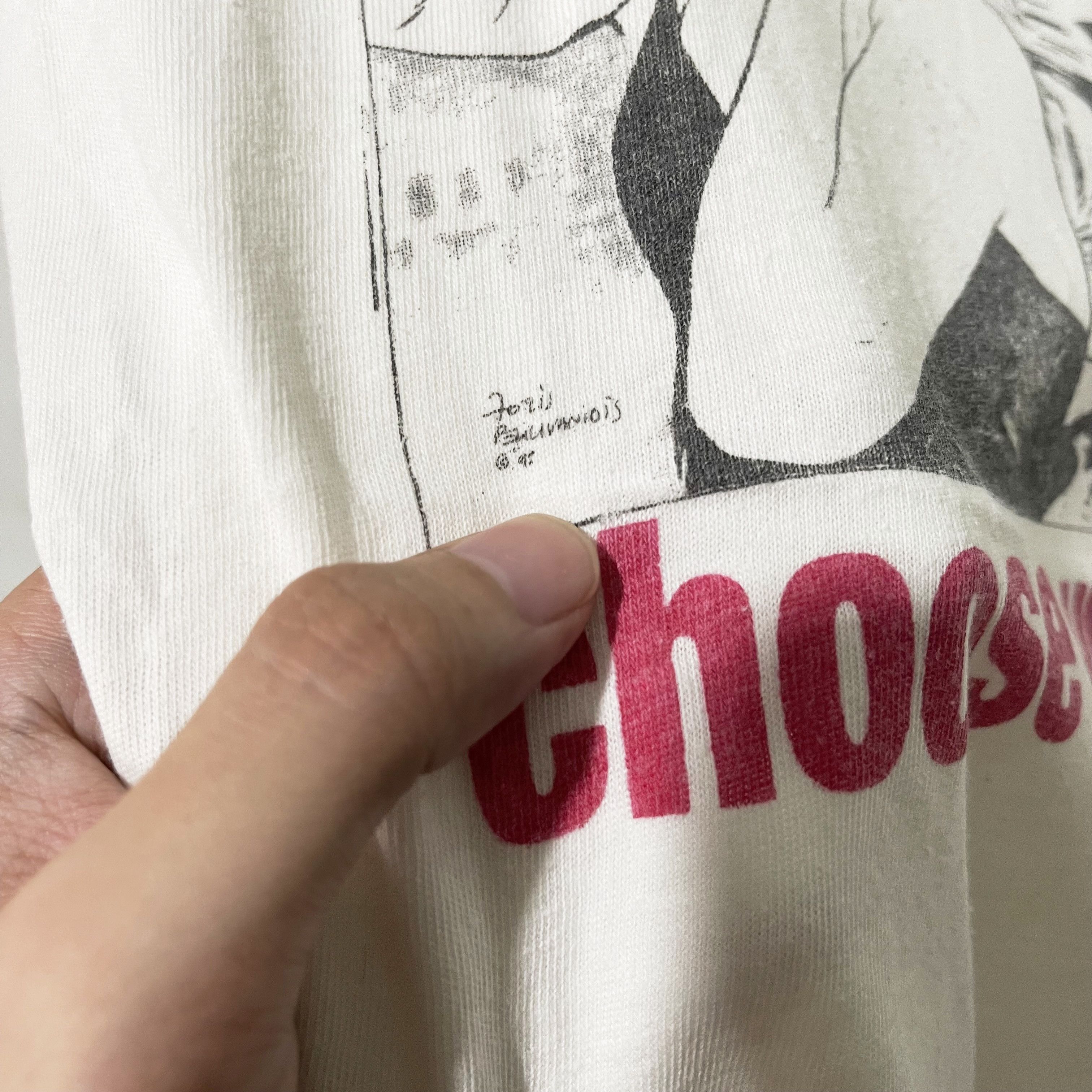 Vintage Vintage 90s Choose Your Future Pop art Shirt Size US M / EU 48-50 / 2 - 3 Thumbnail
