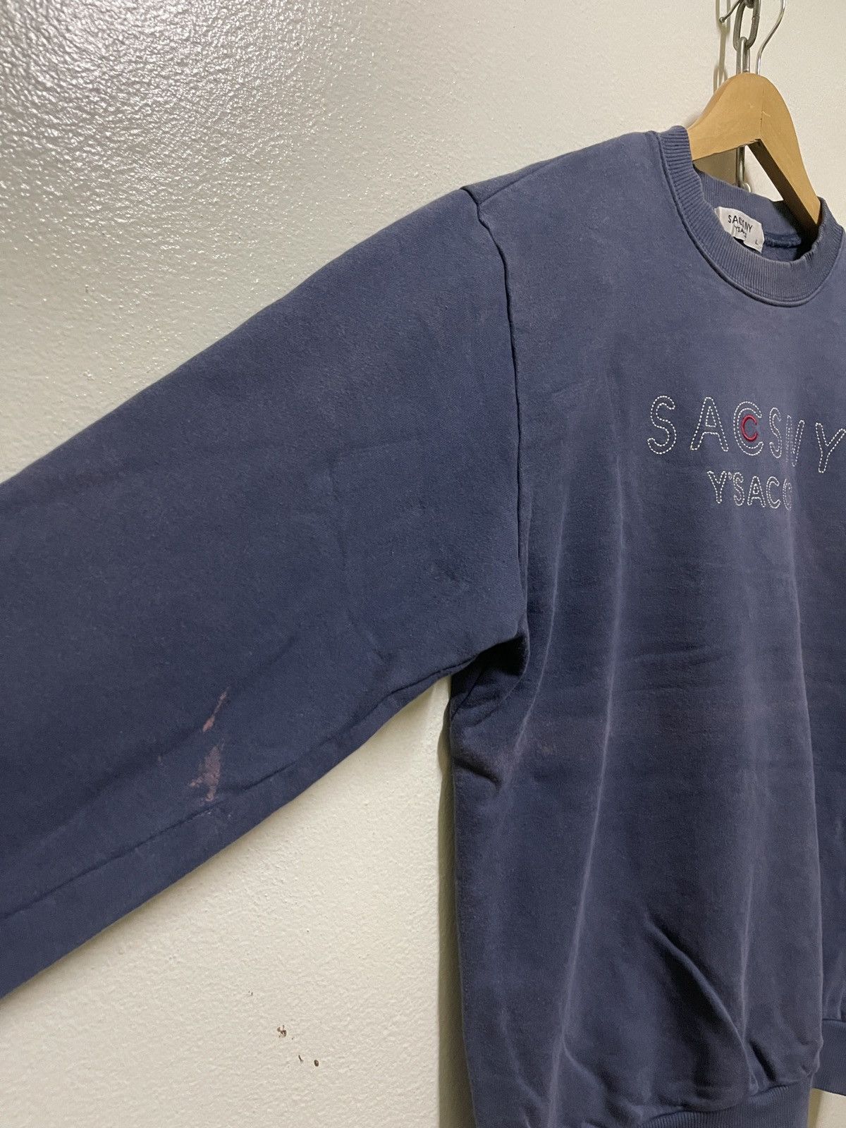 Yohji Yamamoto Y’saccs Sweatshirt Sun Faded Size US L / EU 52-54 / 3 - 2 Thumbnail