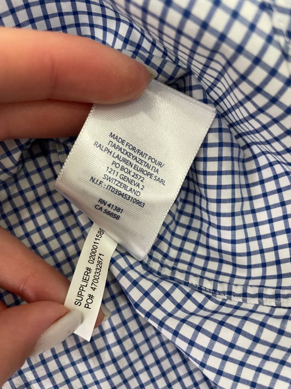 Ralph Lauren Ralph Lauren Shirt Men's Oxford Long Sleeve, Size S Size US S / EU 44-46 / 1 - 11 Thumbnail