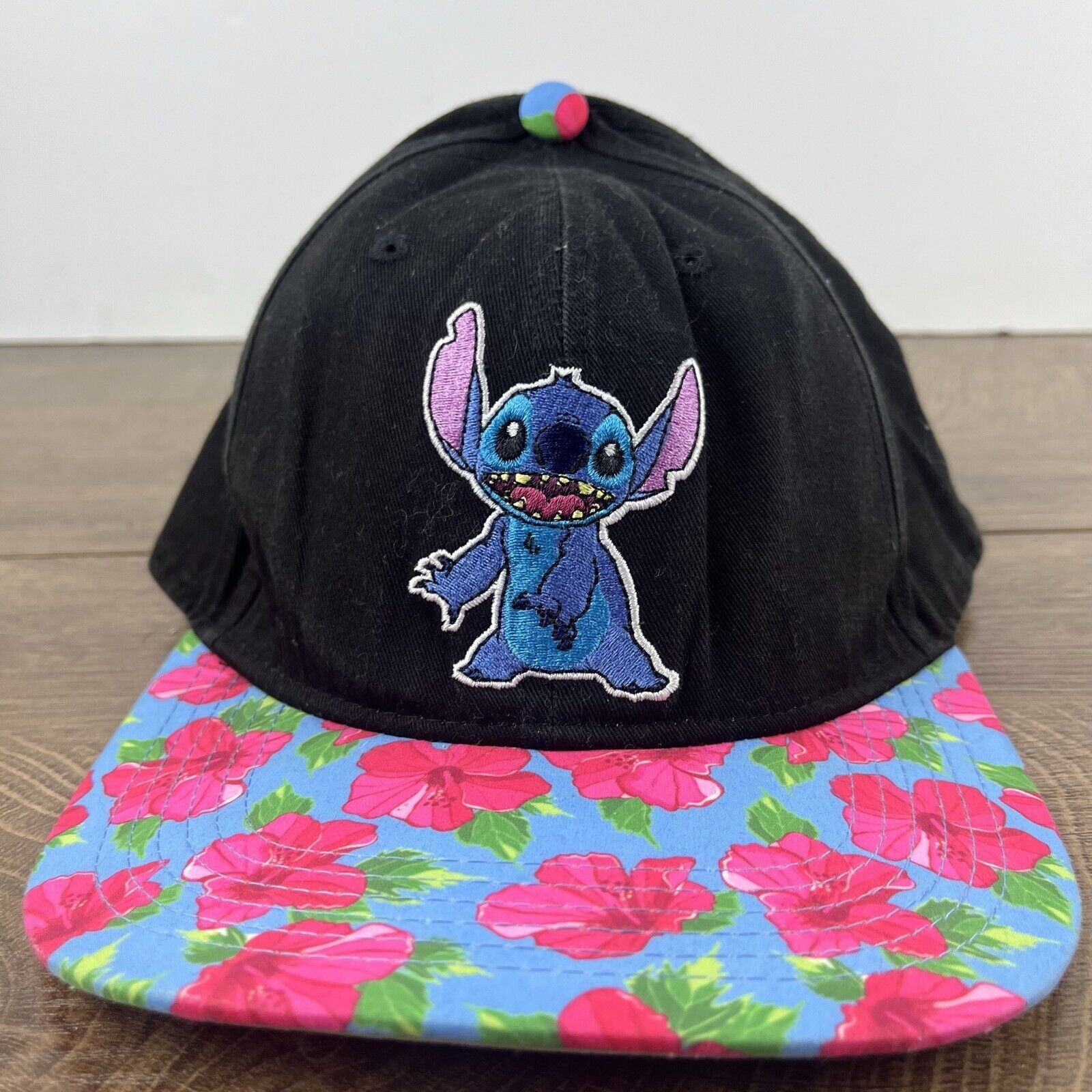Other Stitch Hat Lelo Stitch Snapback Hat Black Hat Adjustable Bla Size ONE SIZE - 6 Thumbnail