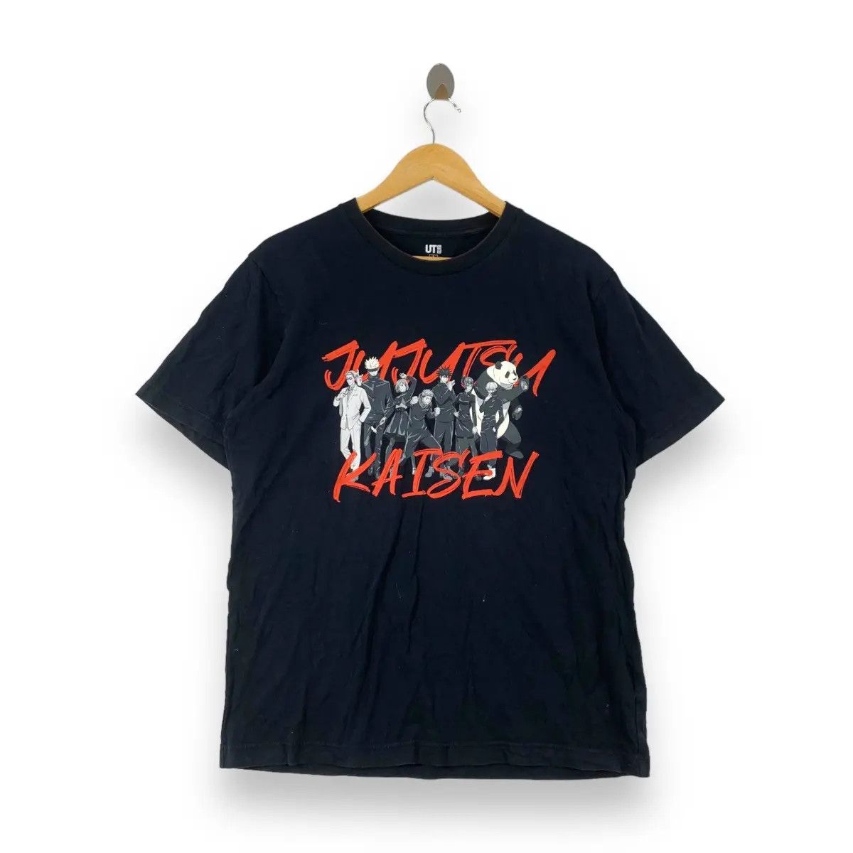 Uniqlo JUJUTSU KAISEN x UNIQLO Anime Gege Akutami Tee Shirt Top Size US L / EU 52-54 / 3 - 1 Thumbnail